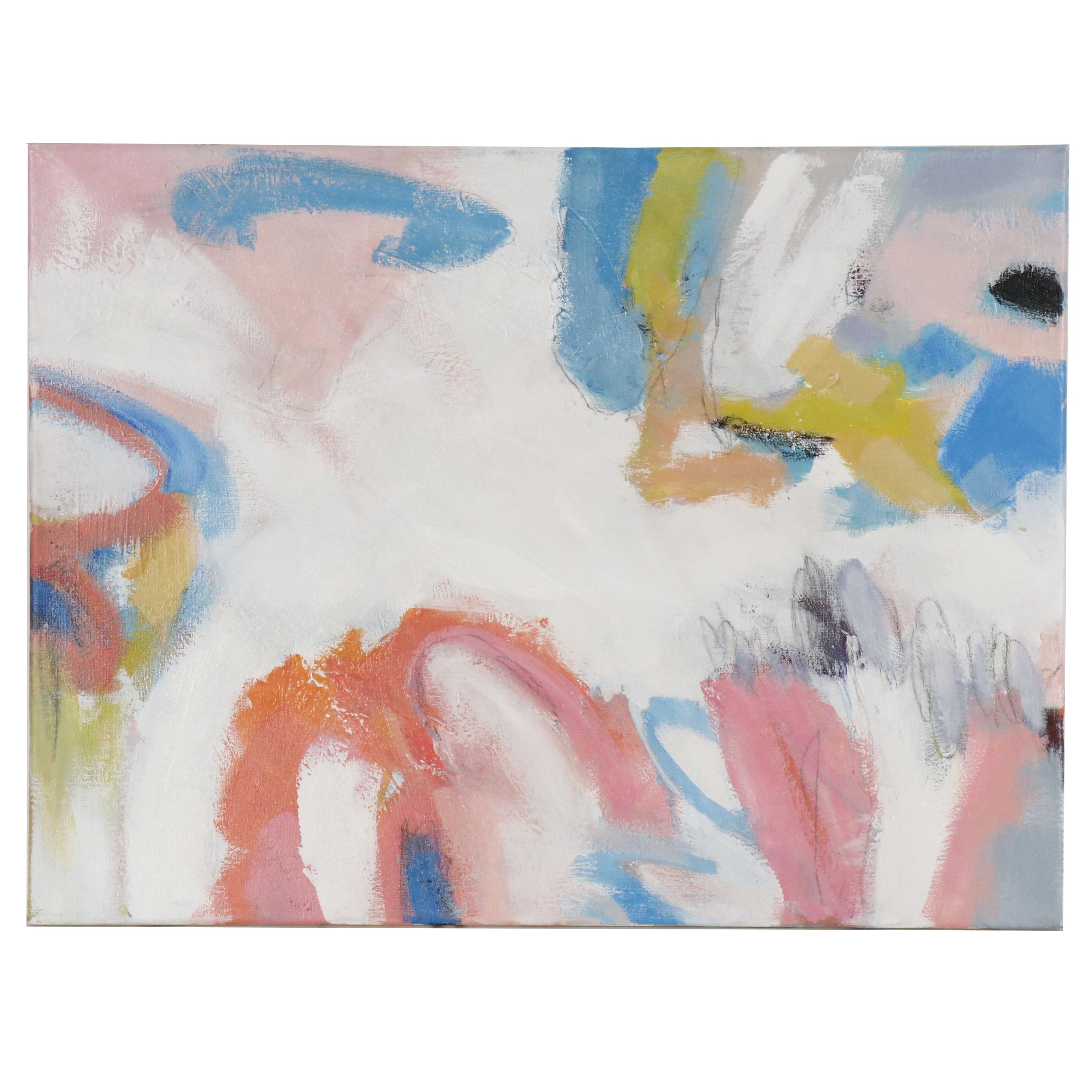 Lee Hafer Abstract Acrylic Painting