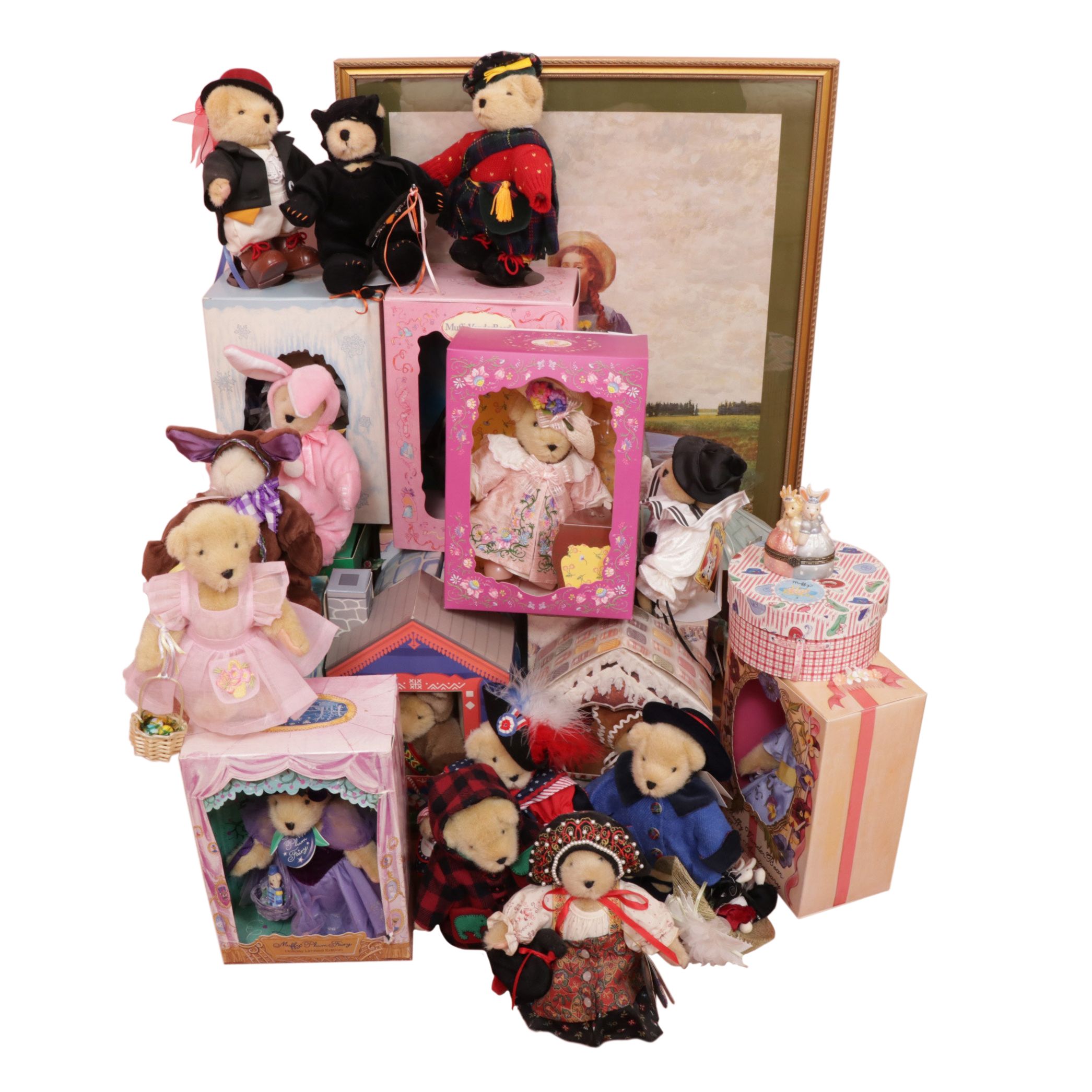 Muffy Vanderbear Stuffed Bears Including Muffy Couture and Accessories
