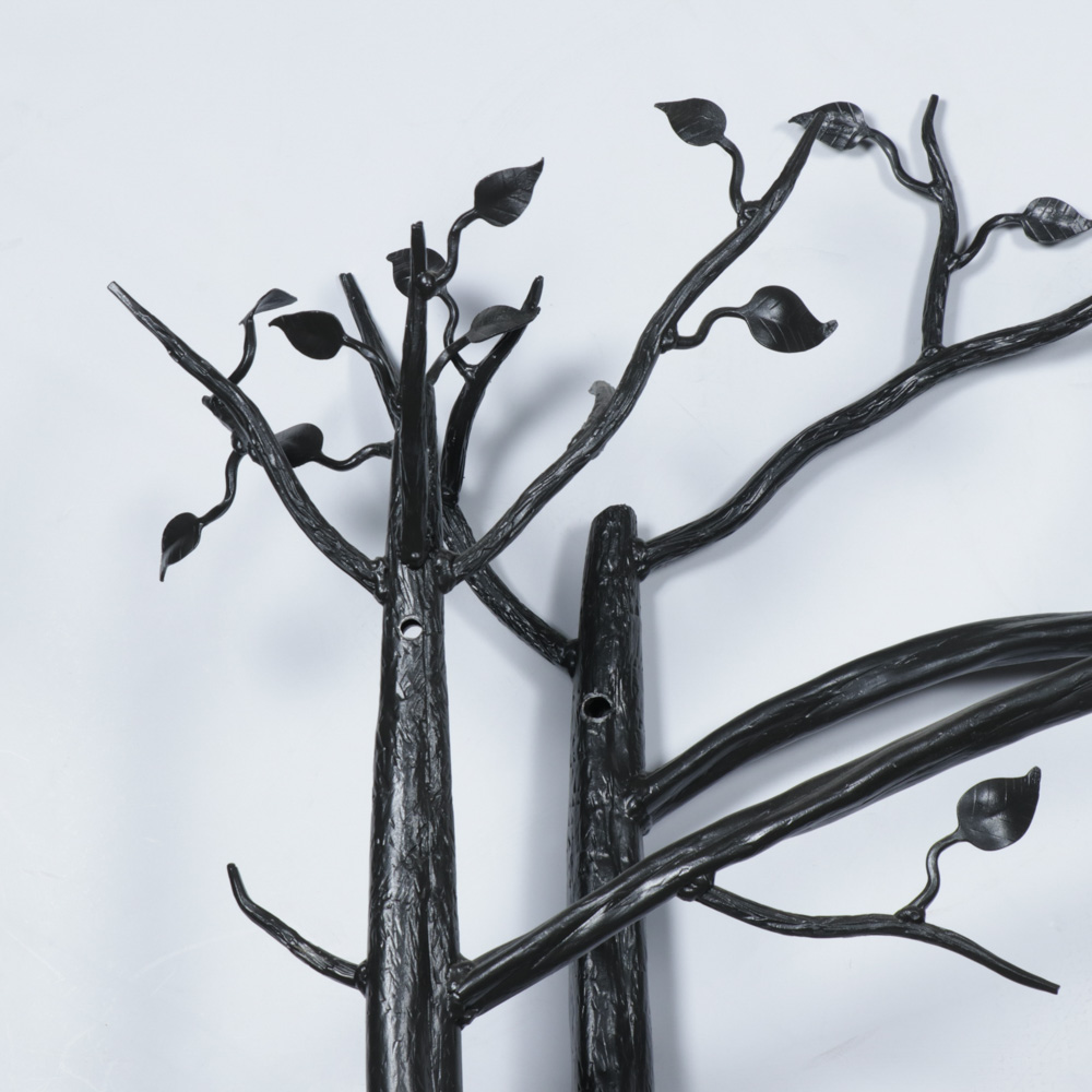 Artesanos Design Collection King Size Wrought Iron Forest Canopy Bed