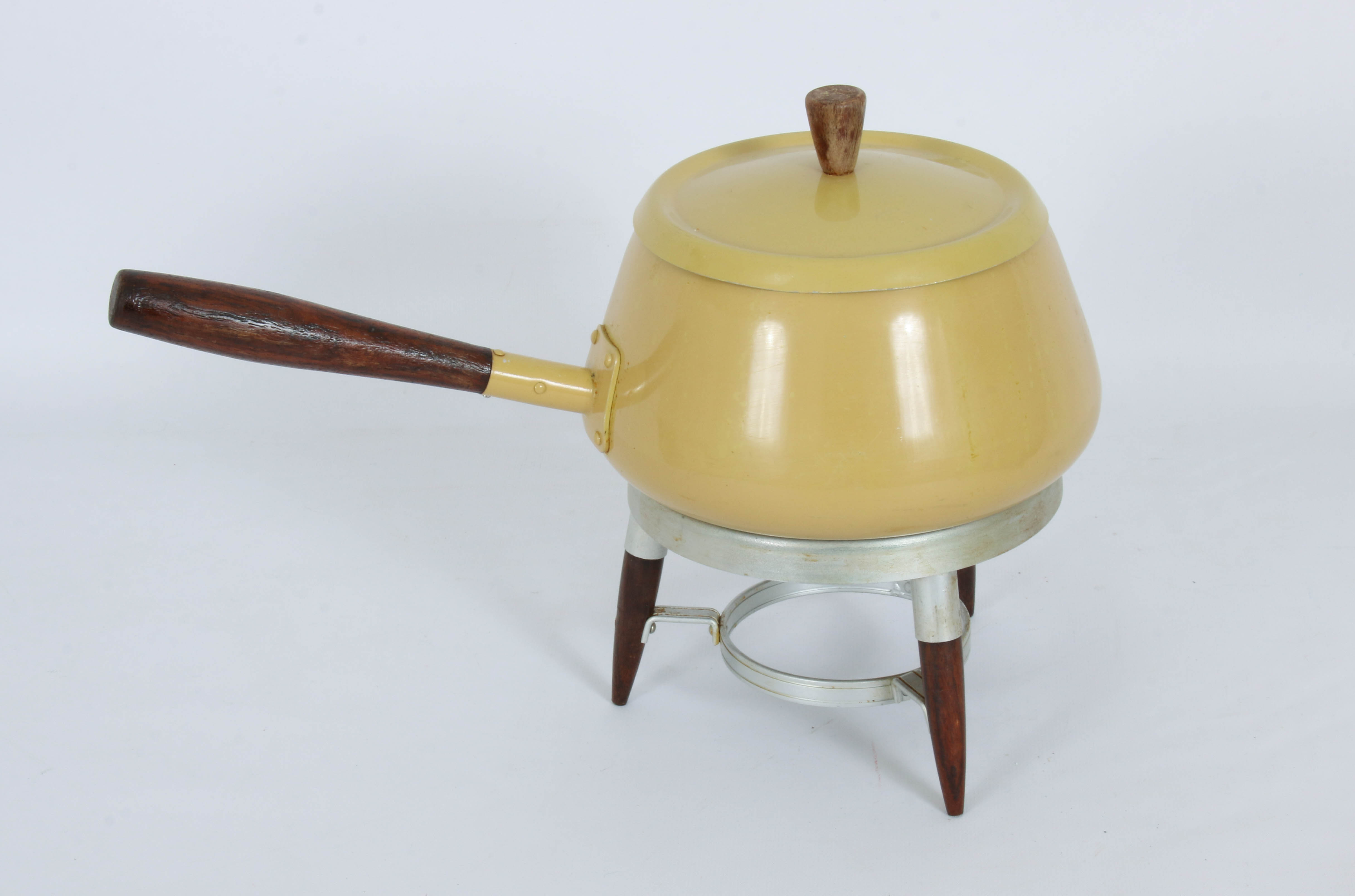 Santa Anita Ware Ceramic Dip Tray with Other Electric Serveware, Mid-20th C.