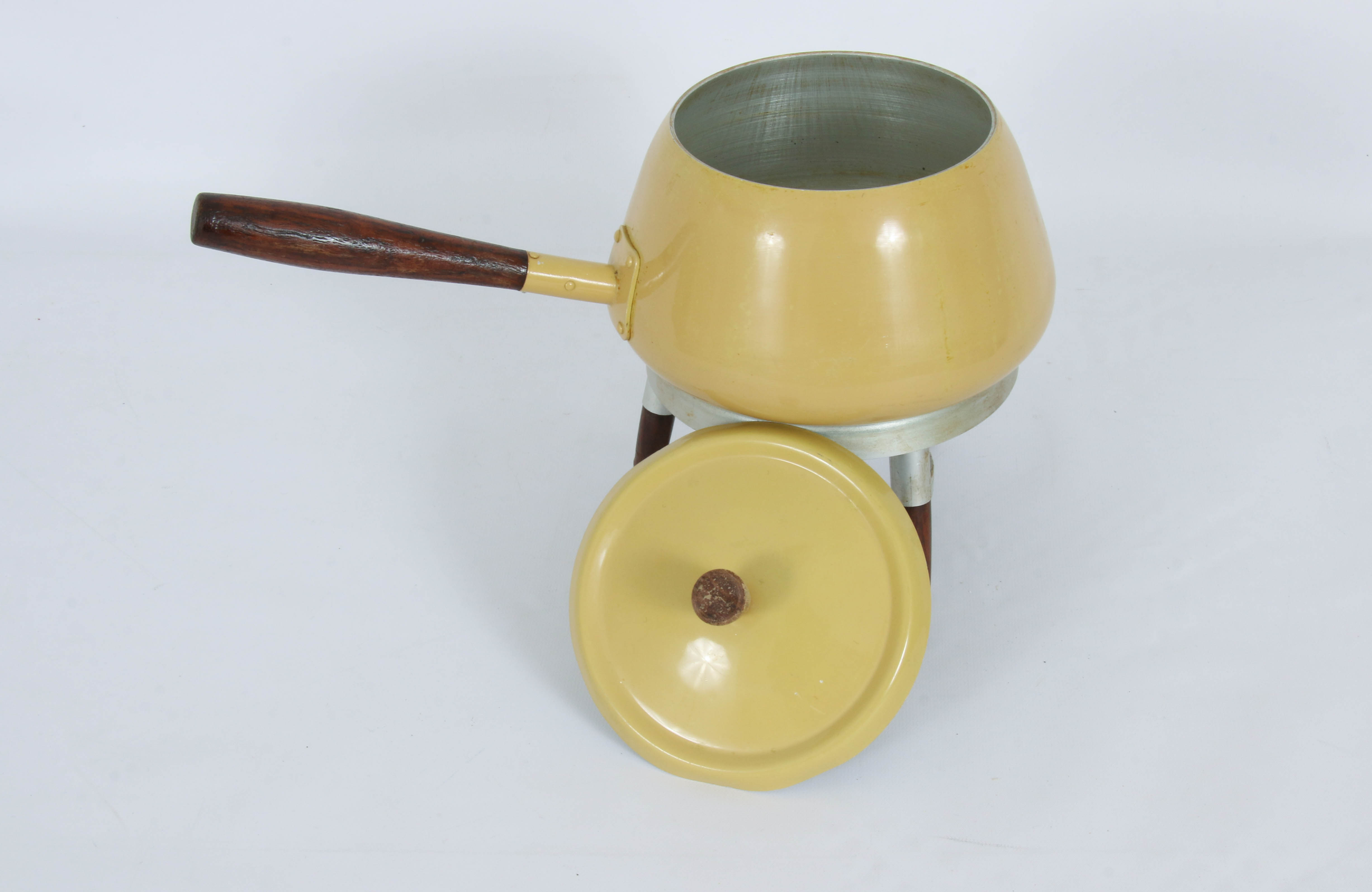 Santa Anita Ware Ceramic Dip Tray with Other Electric Serveware, Mid-20th C.