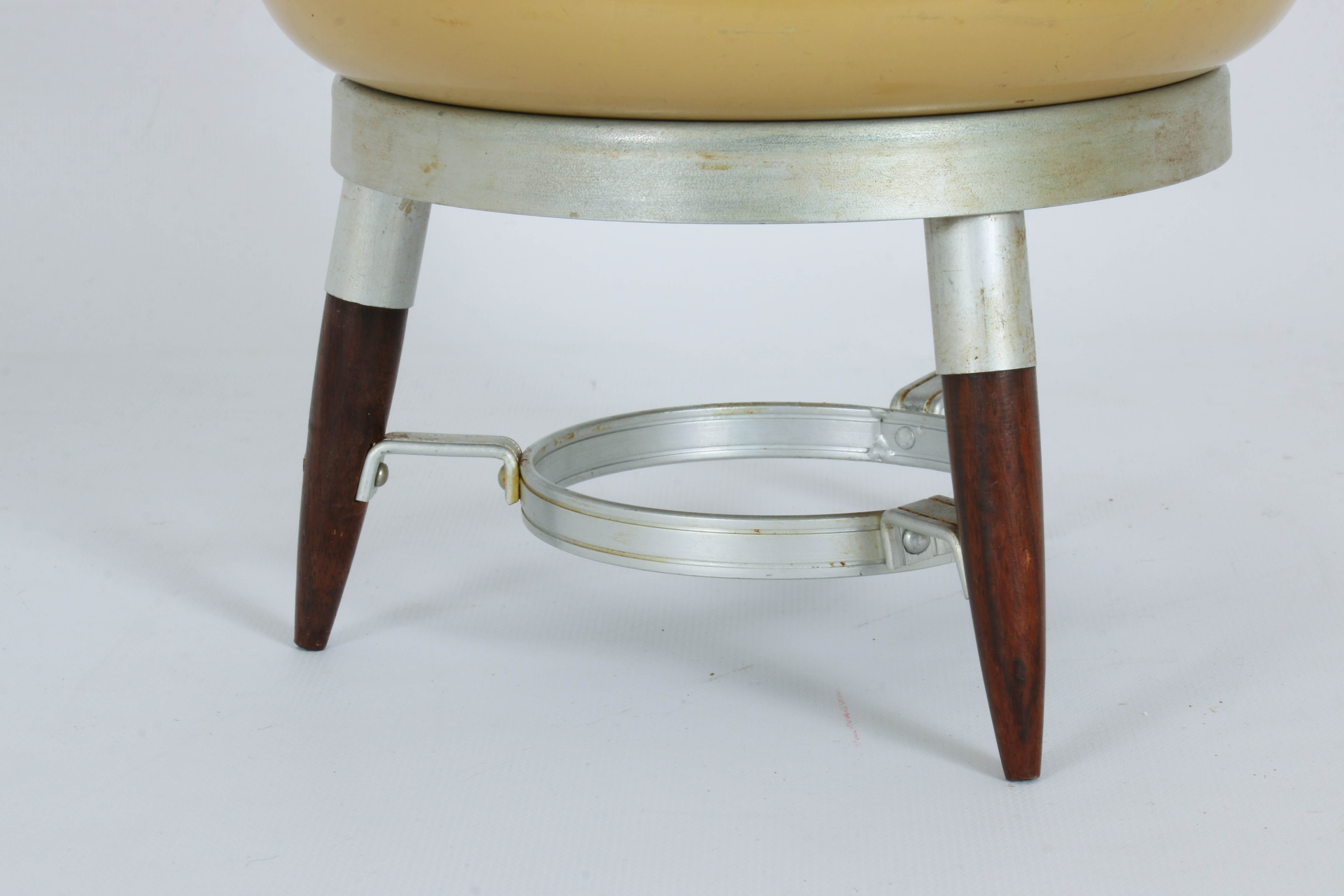 Santa Anita Ware Ceramic Dip Tray with Other Electric Serveware, Mid-20th C.