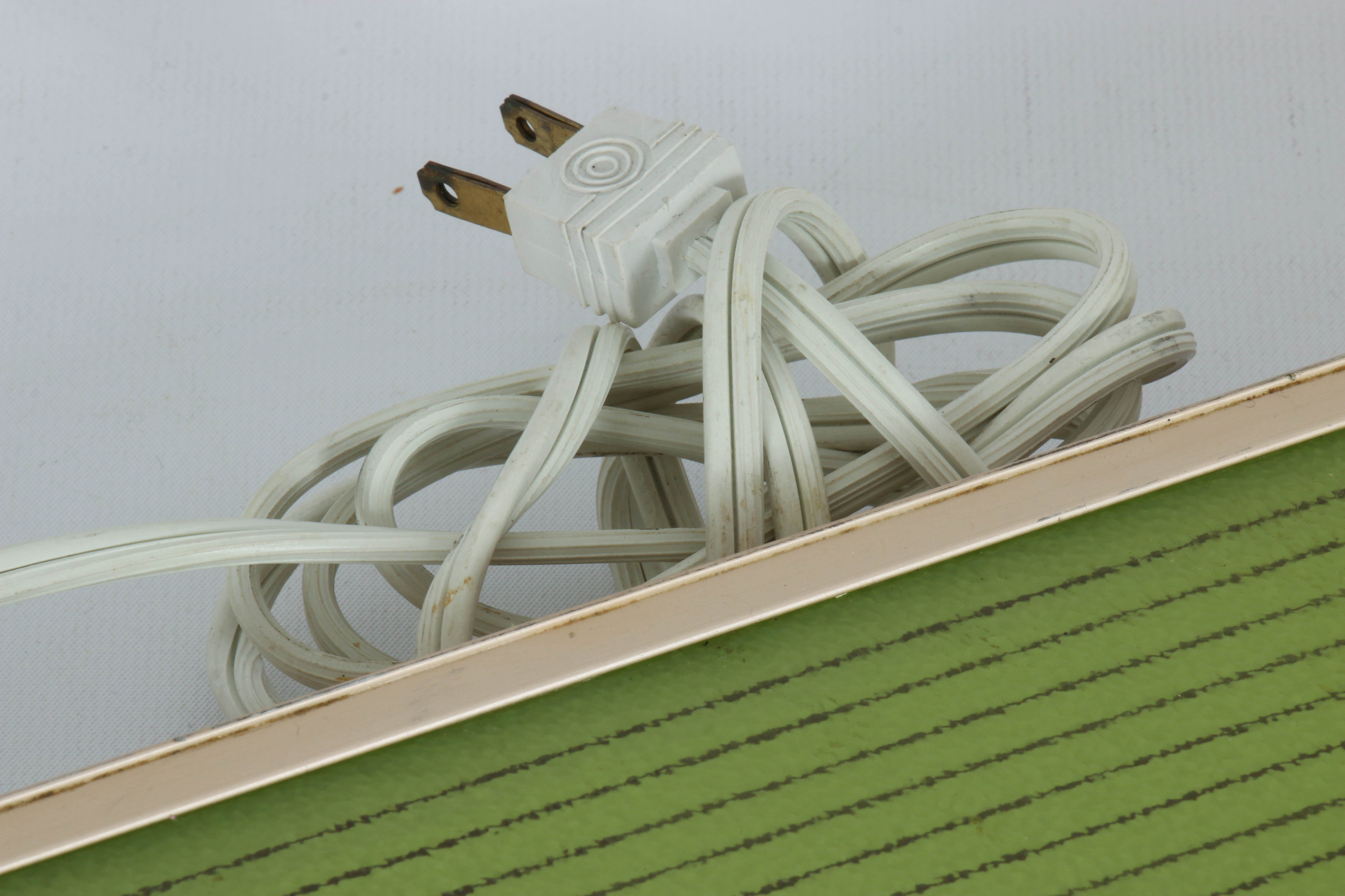 Santa Anita Ware Ceramic Dip Tray with Other Electric Serveware, Mid-20th C.