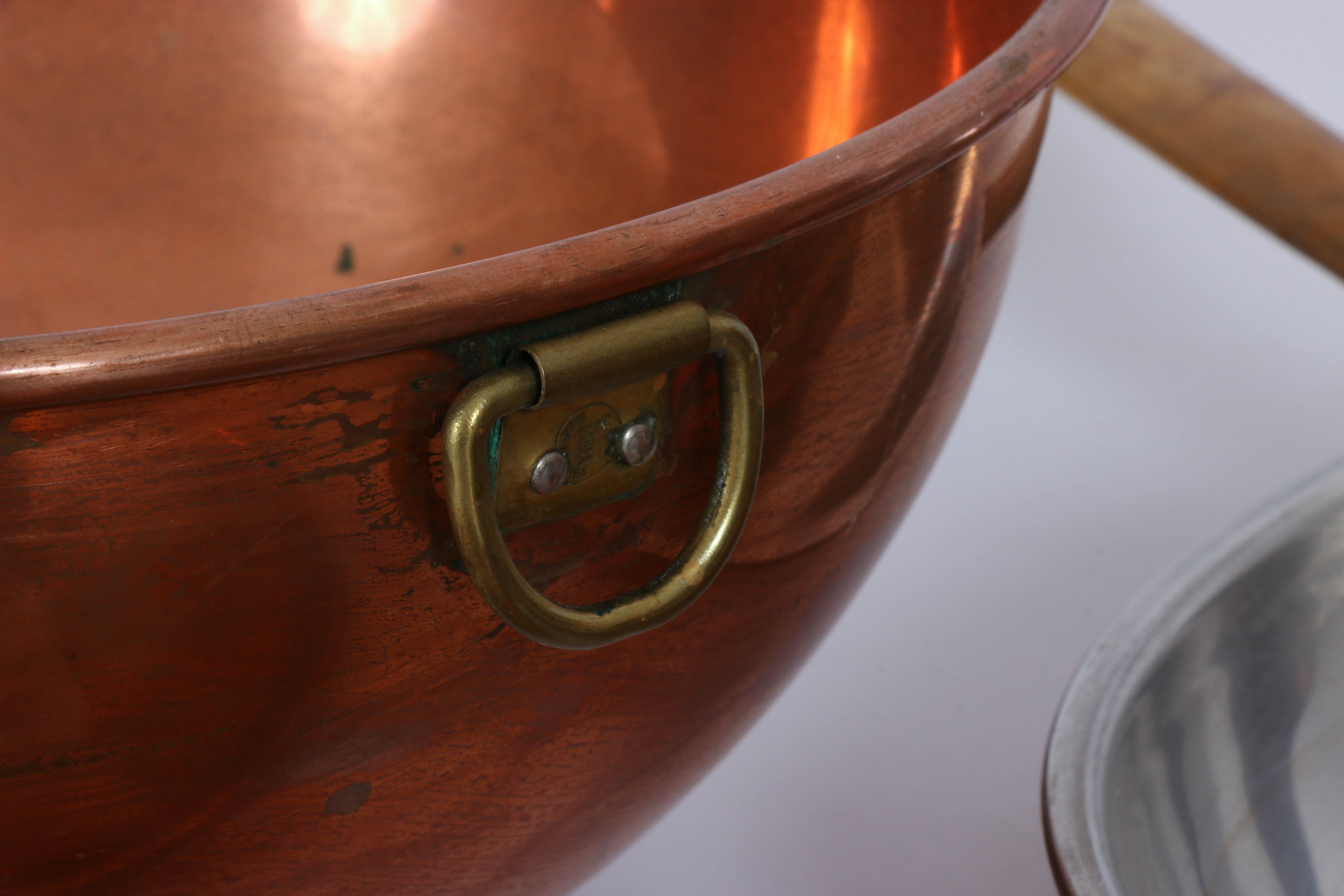 Culinox Copper Frying Pan with Other Copper Cookware