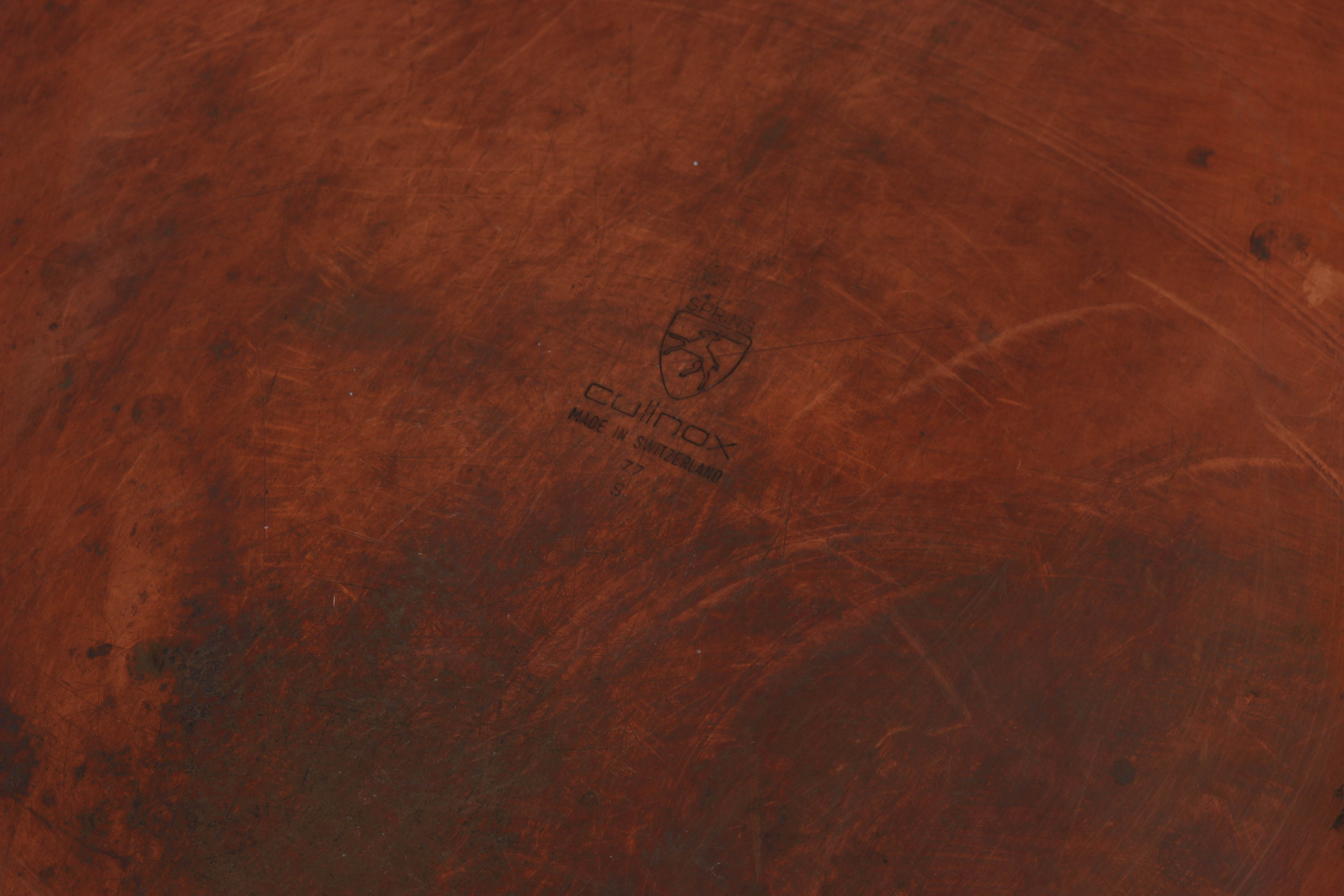 Culinox Copper Frying Pan with Other Copper Cookware