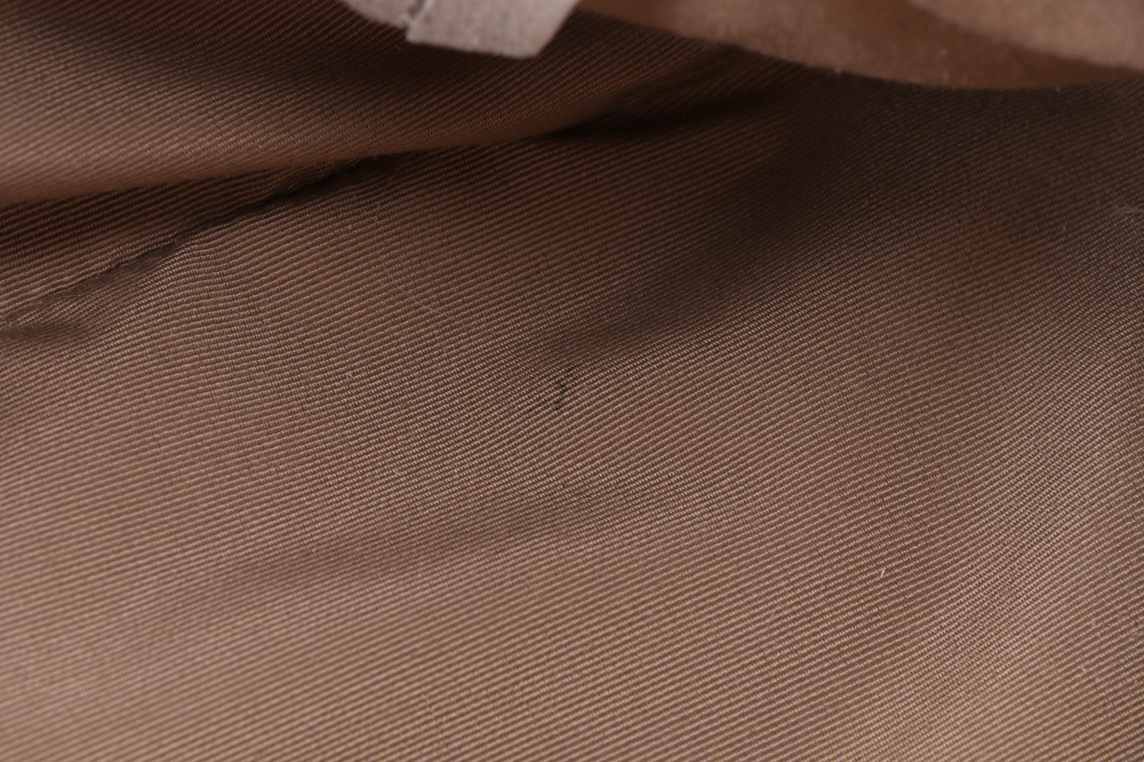 Coach Cora Domed Taupe Grained Leather Convertible Satchel