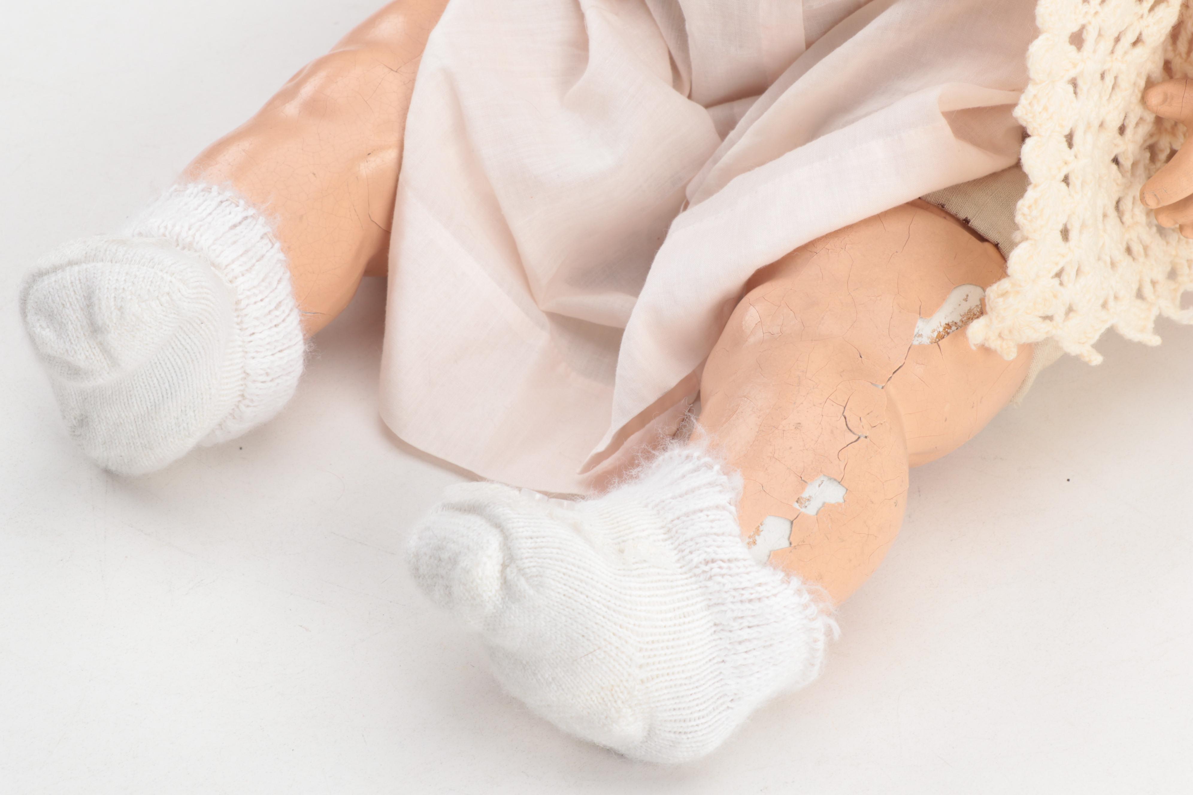 Arranbee "Dream Baby" Composition and Cloth Doll, 1930s - 1940s