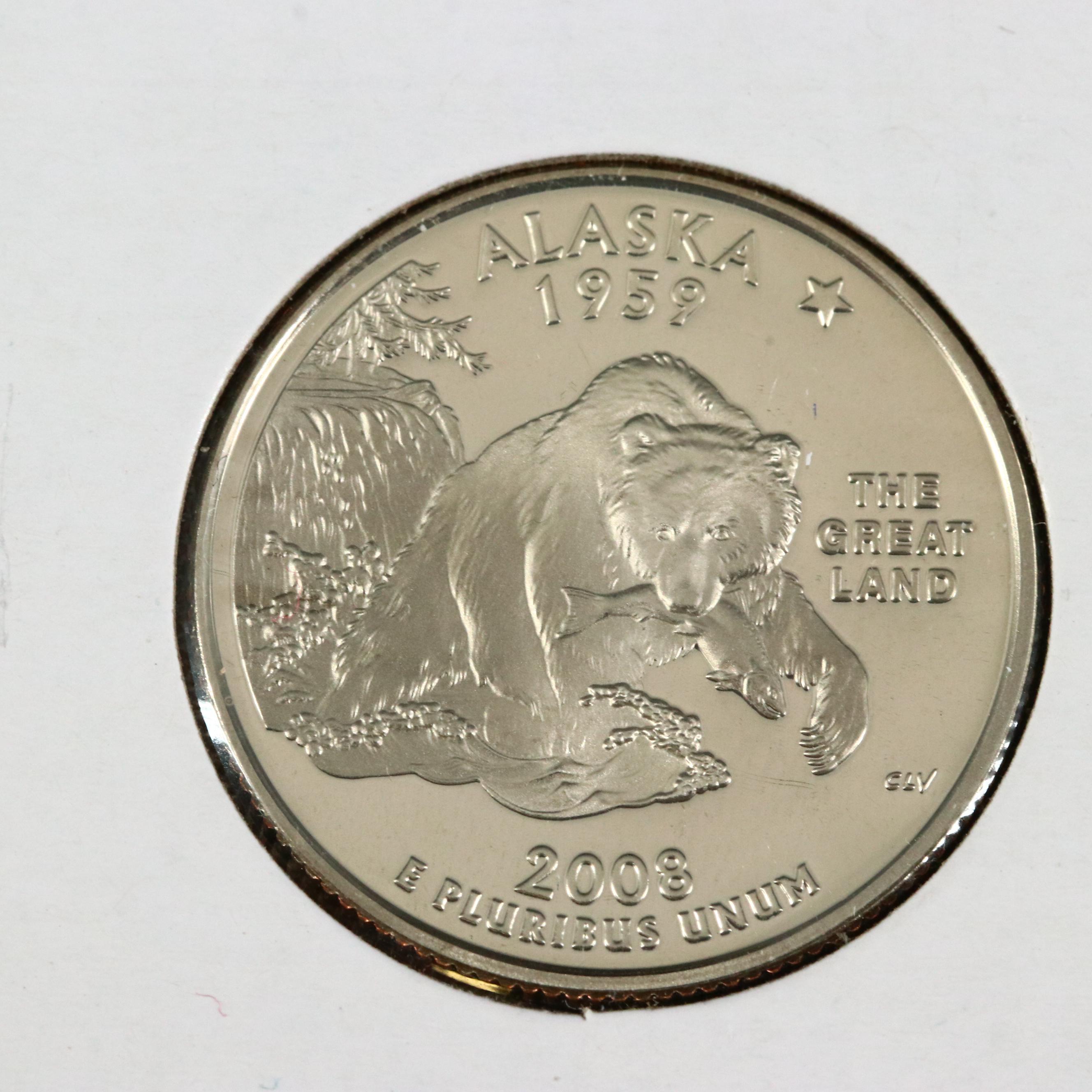 Seventeen Vintage to Modern U.S. Proof and Uncirculated Coins