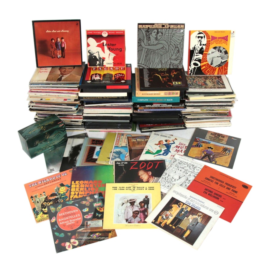 Classical, Children's and Other Vinyl Records and CDs