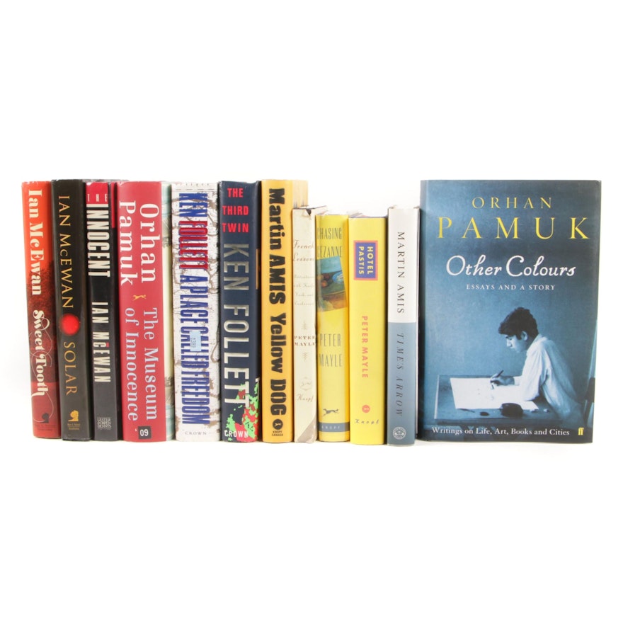 First Edition Fiction and Nonfiction Including Signed "Other Colours" by Pamuk