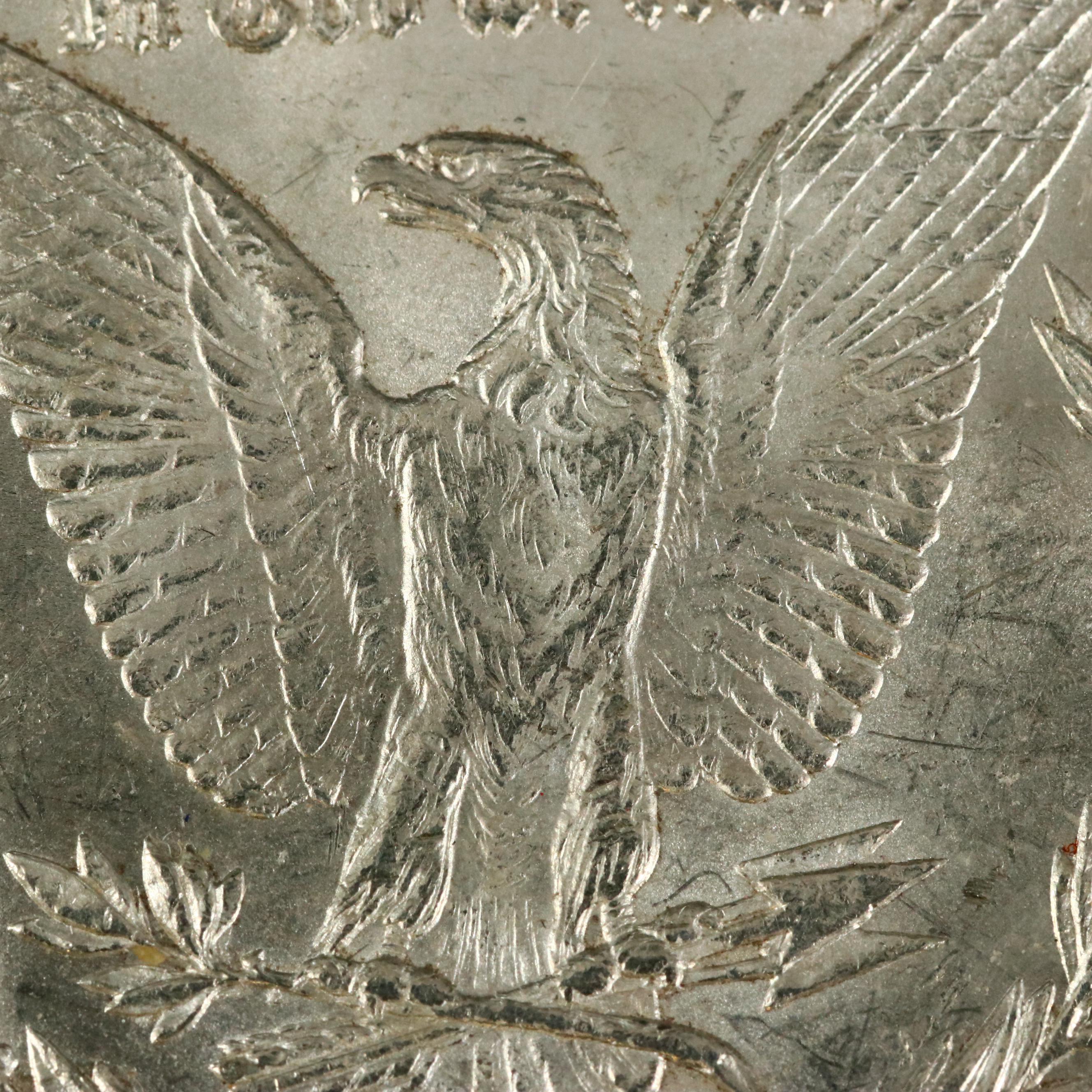 1878 Morgan Silver Dollar, 7 Over 8 Tail Feathers Variety