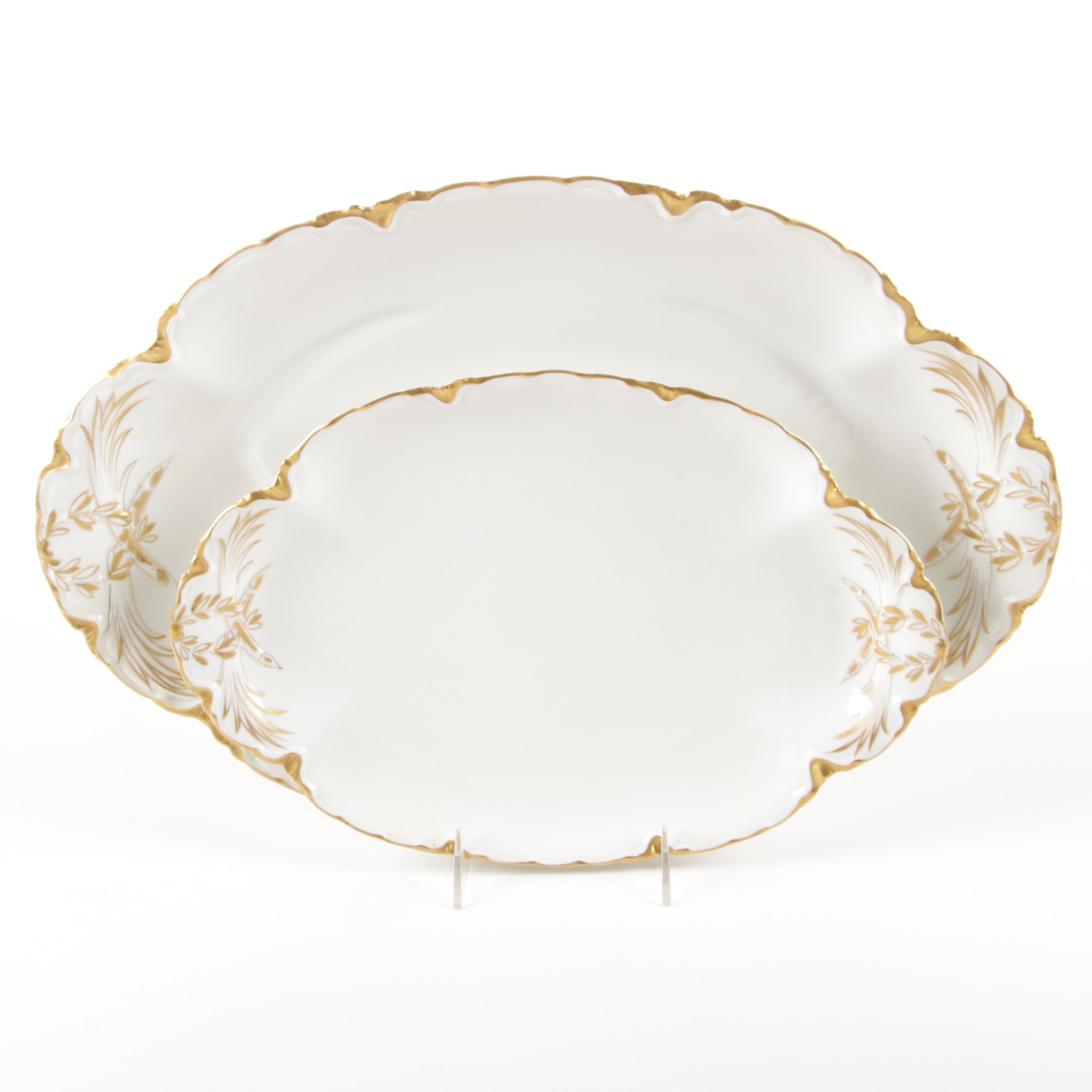 Haviland Limoges "Ranson" Porcelain Dinner and Serveware