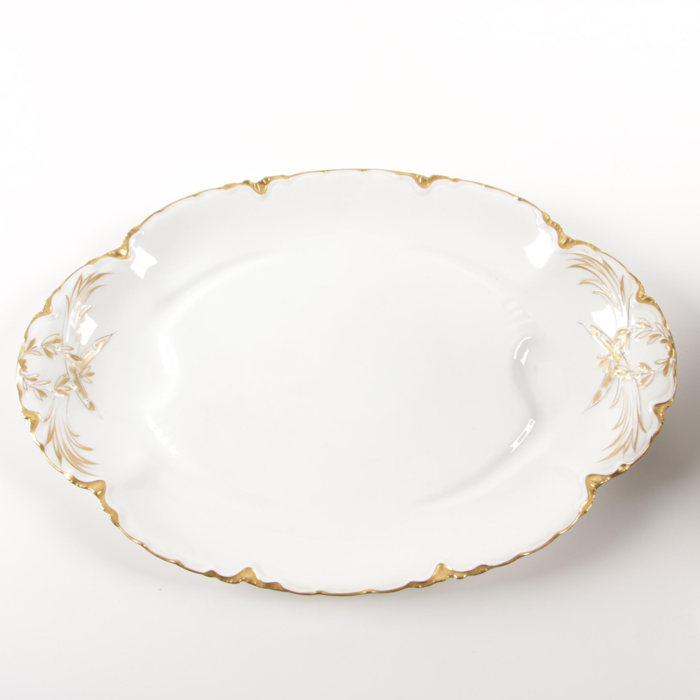 Haviland Limoges "Ranson" Porcelain Dinner and Serveware