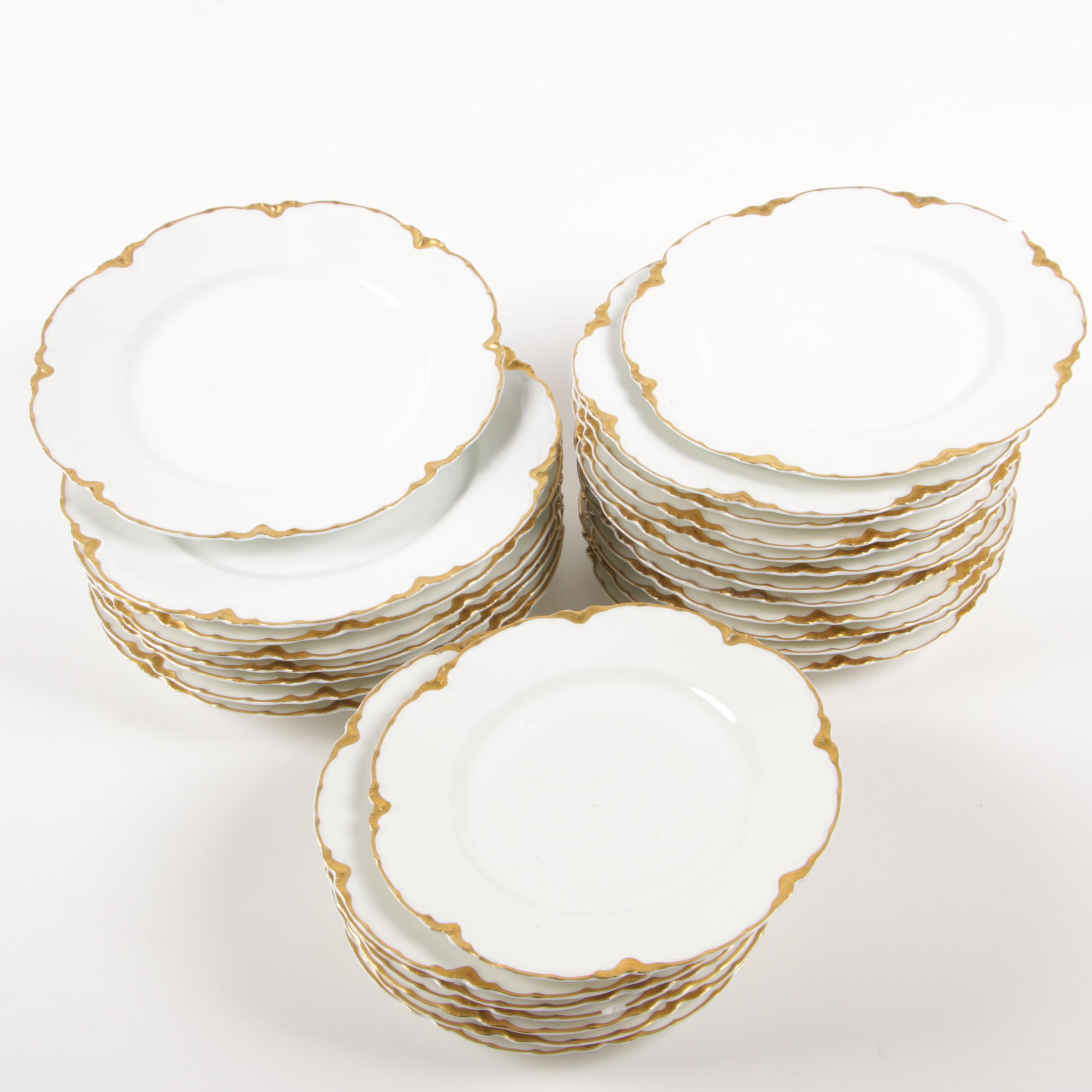 Haviland Limoges "Ranson" Porcelain Dinner and Serveware