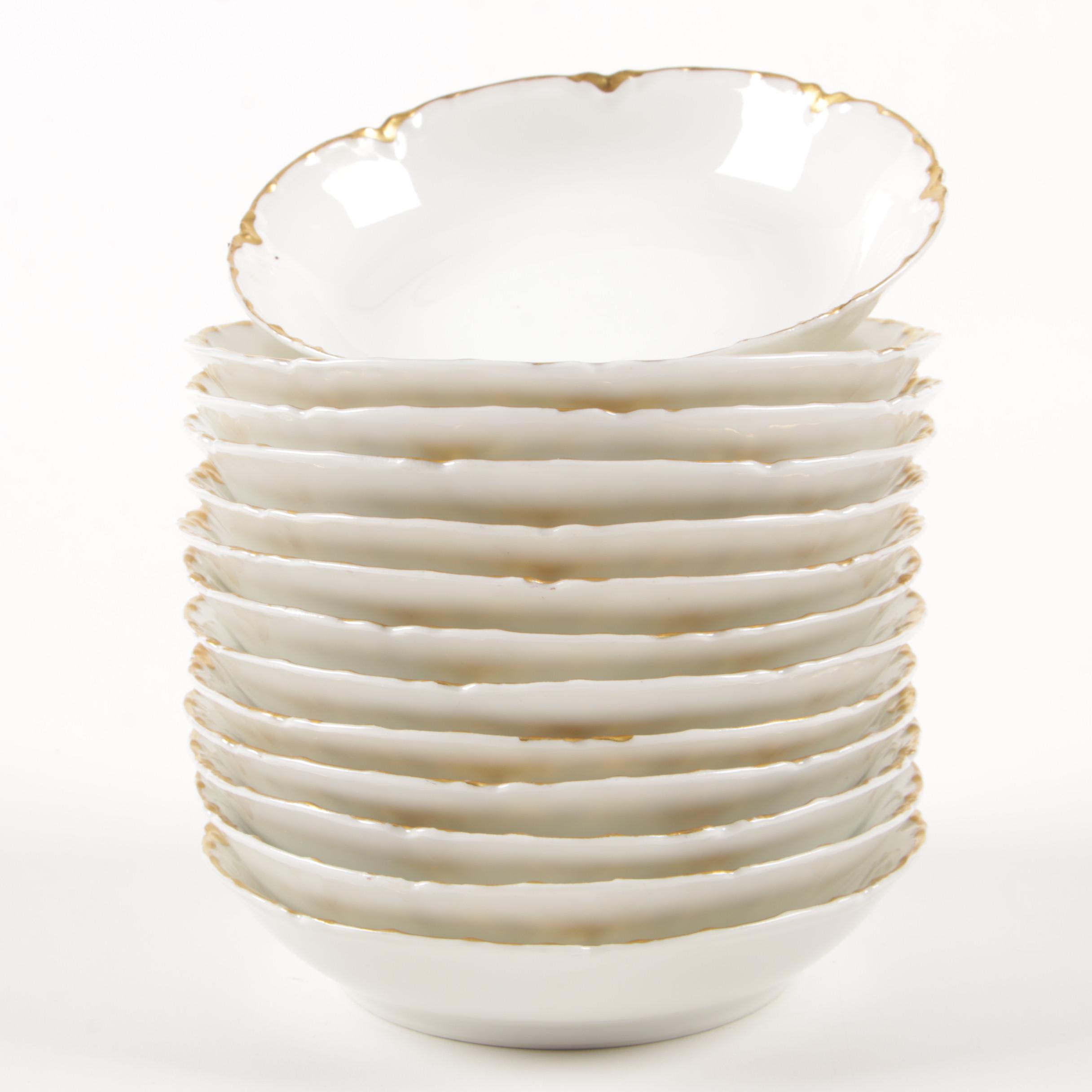 Haviland Limoges "Ranson" Porcelain Dinner and Serveware