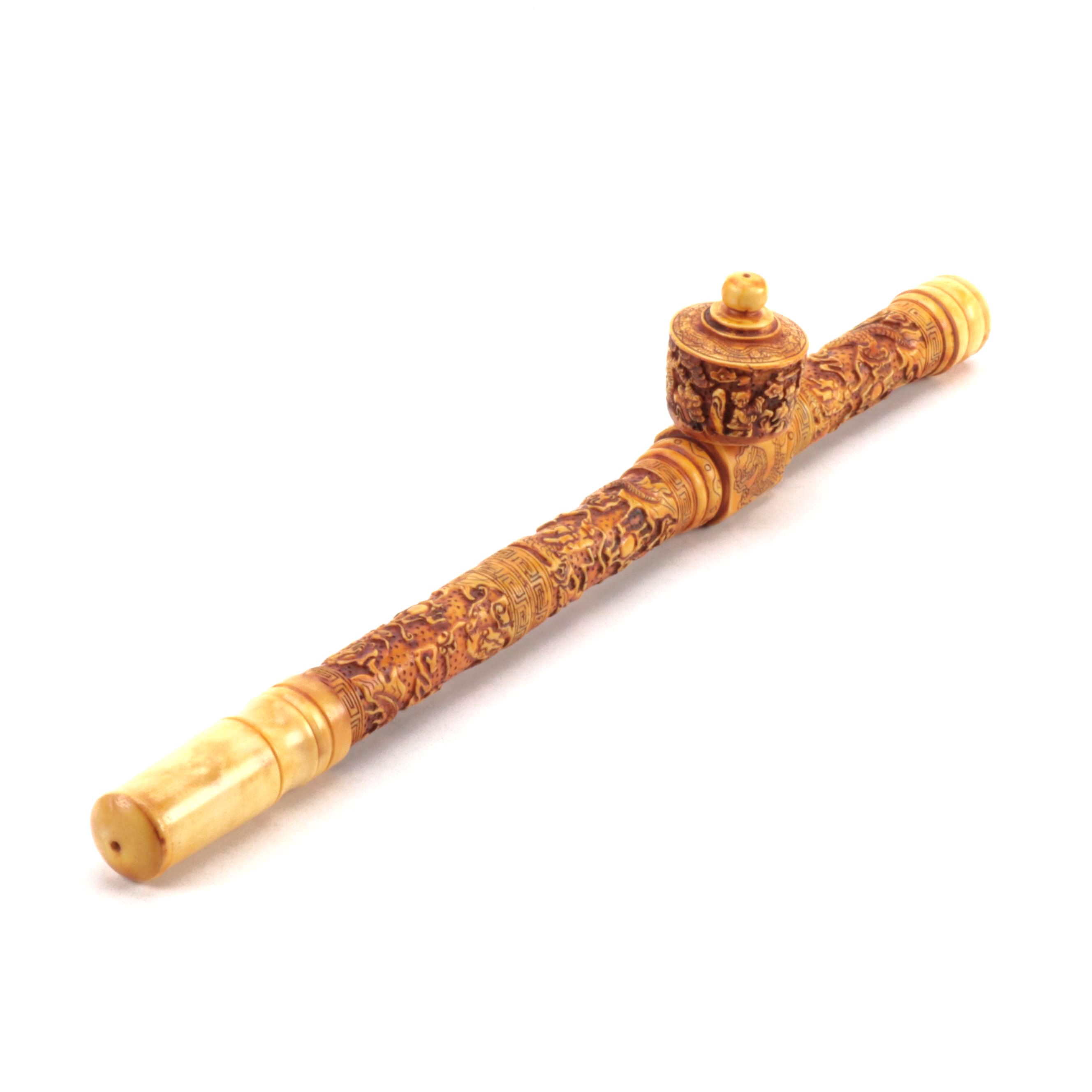 Chinese Resin Opium Pipe