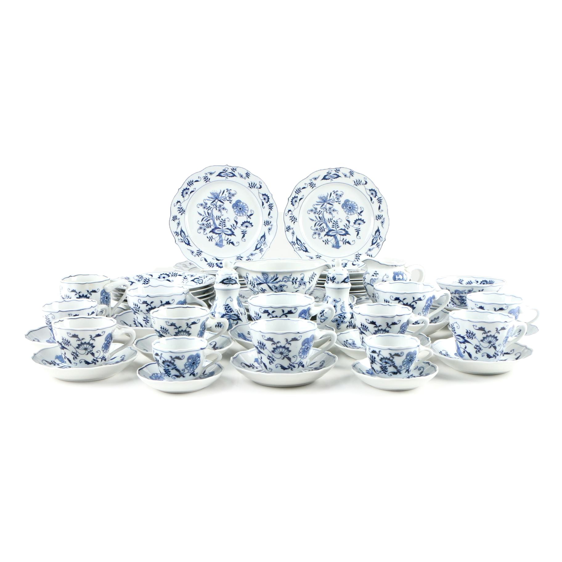 Blue Danube Porcelain Dinnerware Set