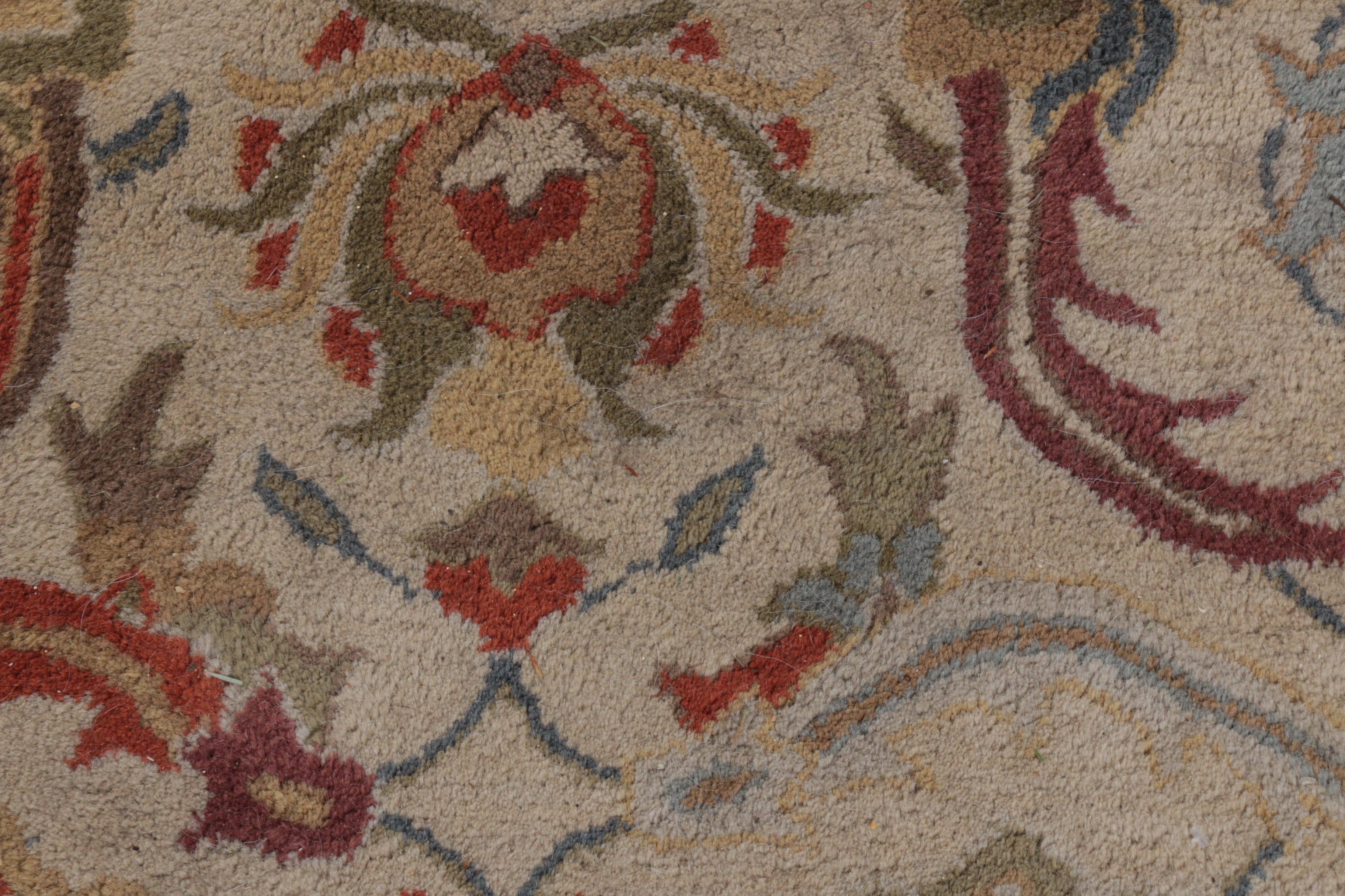 9' x 12' Pottery Barn Woolmark Hand-Tufted Wool Indo-Persian "Eva" Rug