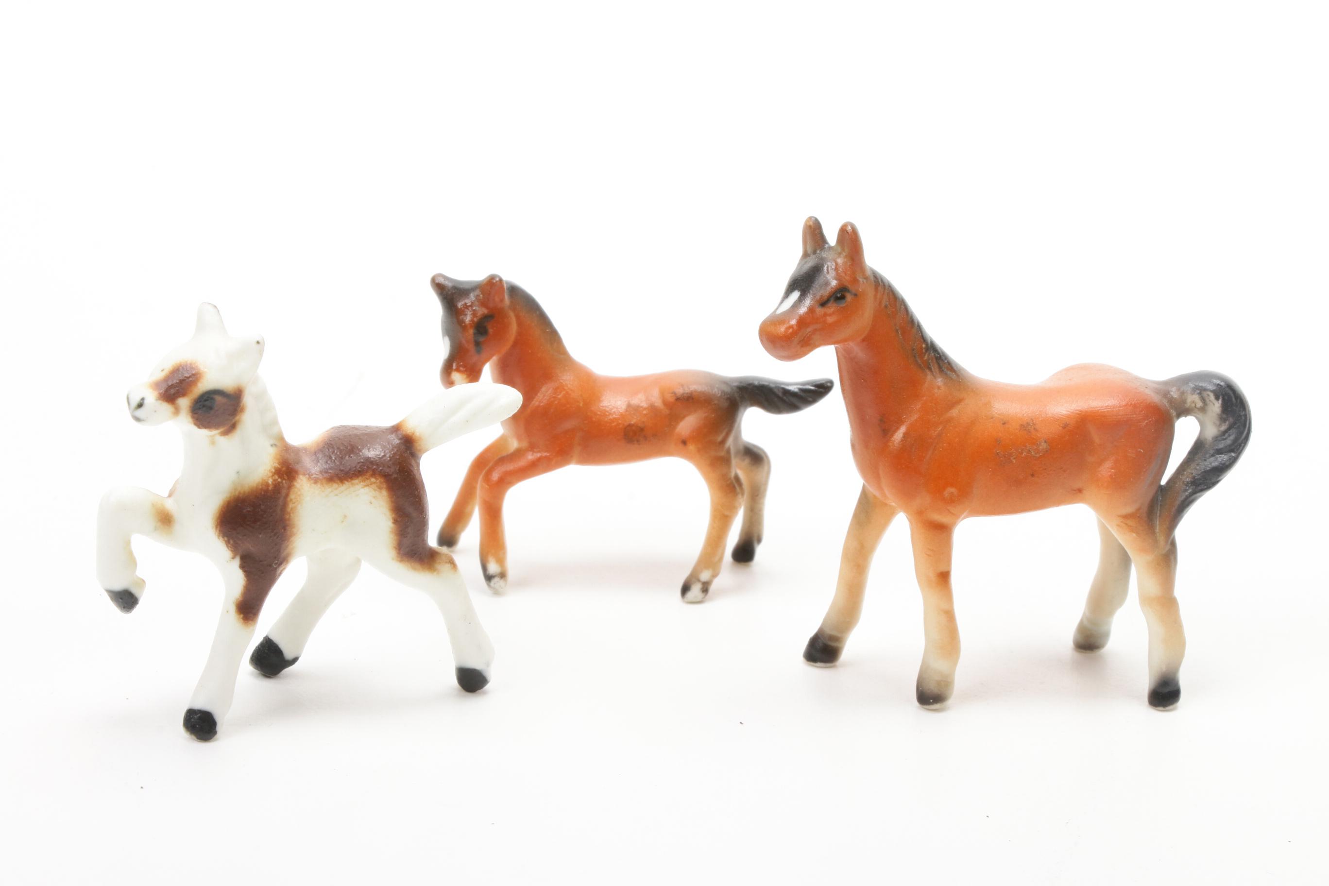 Porcelain Miniature Animal Figurines