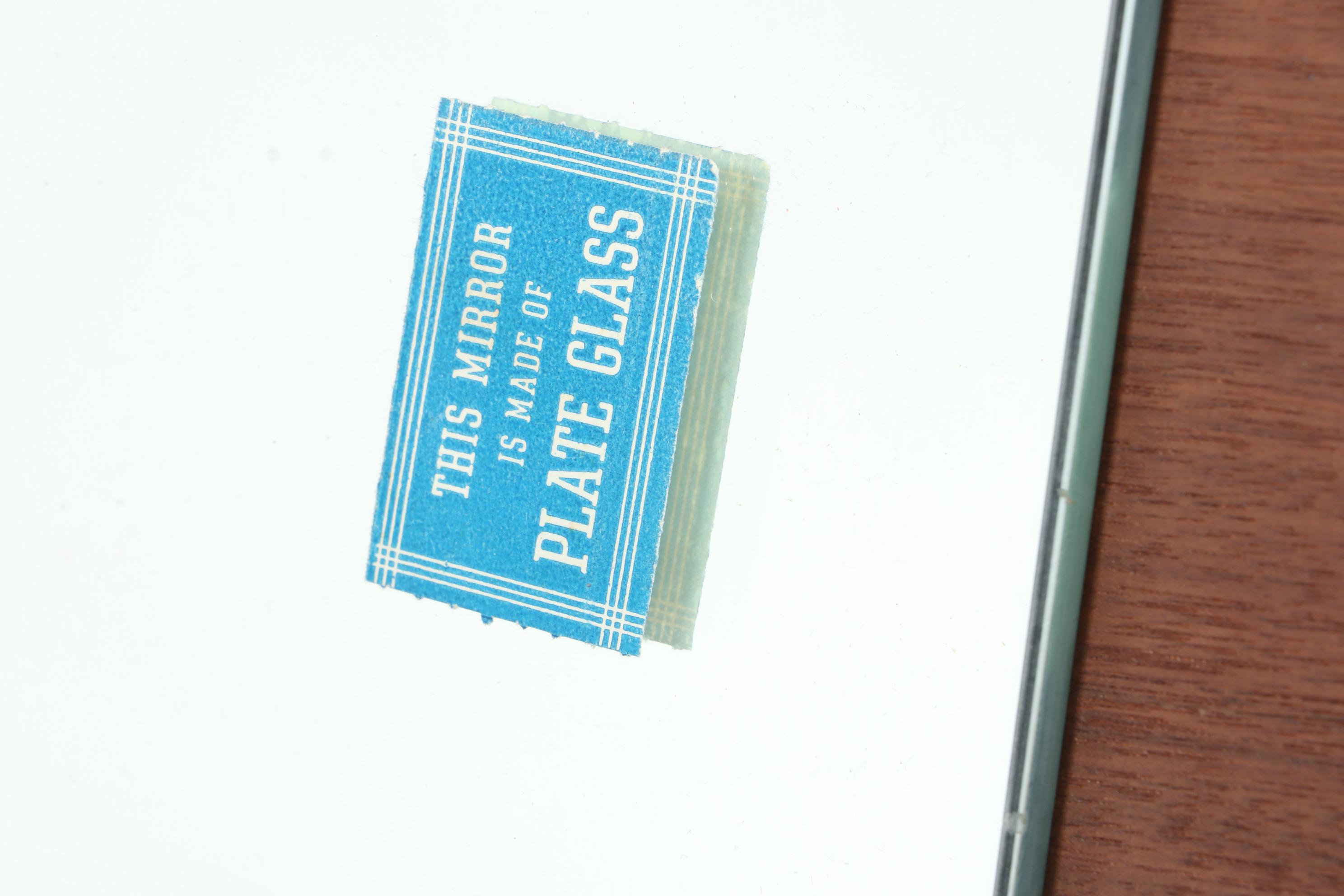 Mid Century Modern Walnut Vanity Cabinet, Mid 20th Century