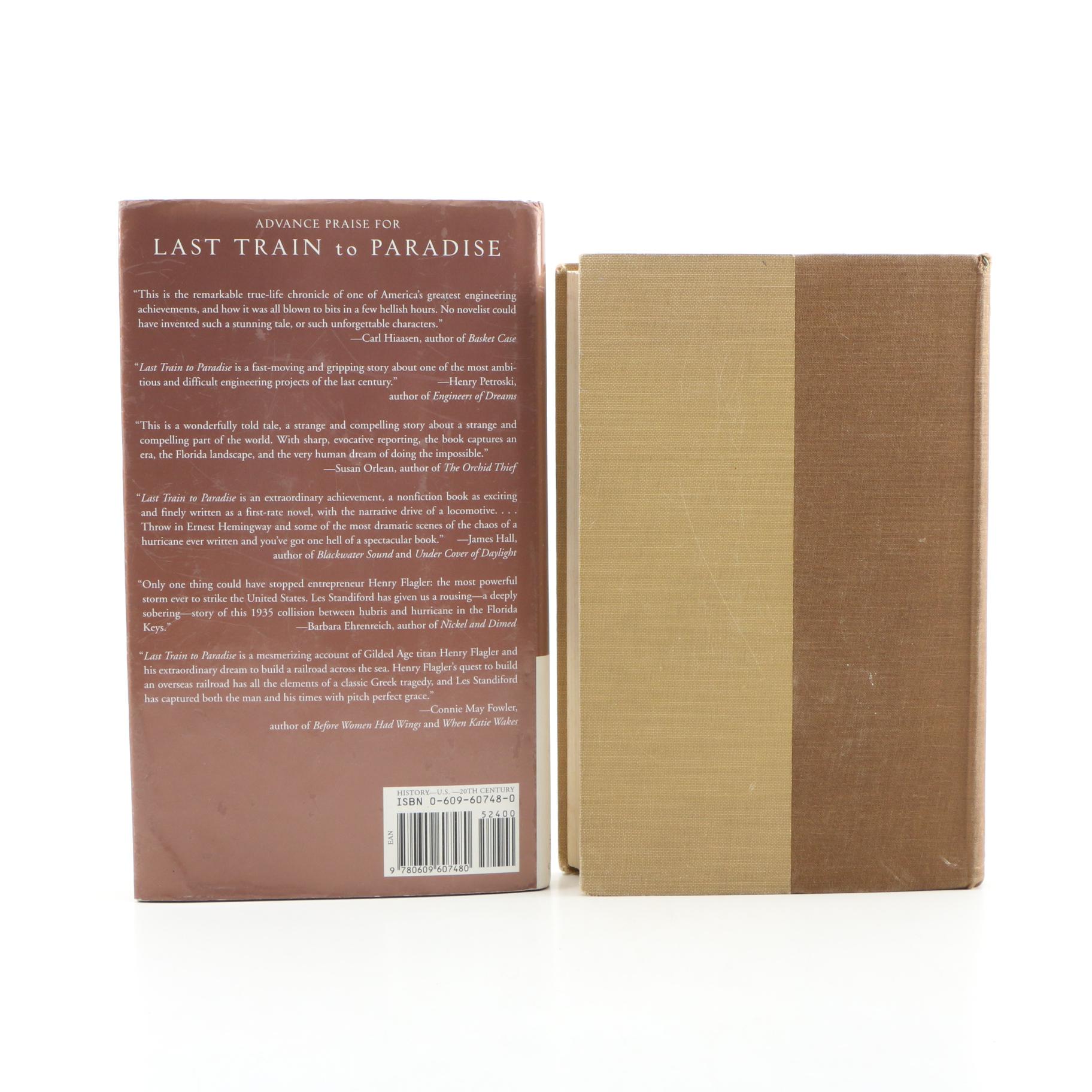 Signed Biographies "Last Train to Paradise", "Making It Happen" with Other Books