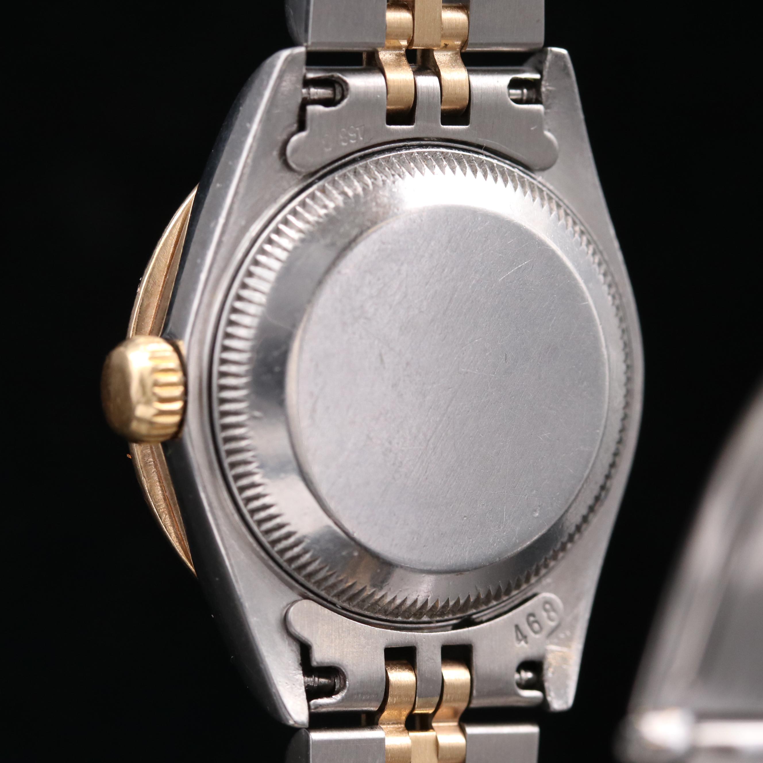 Rolex Datejust 18K Gold and Stainless Steel 1.57 CTW Diamond Watch, 1996