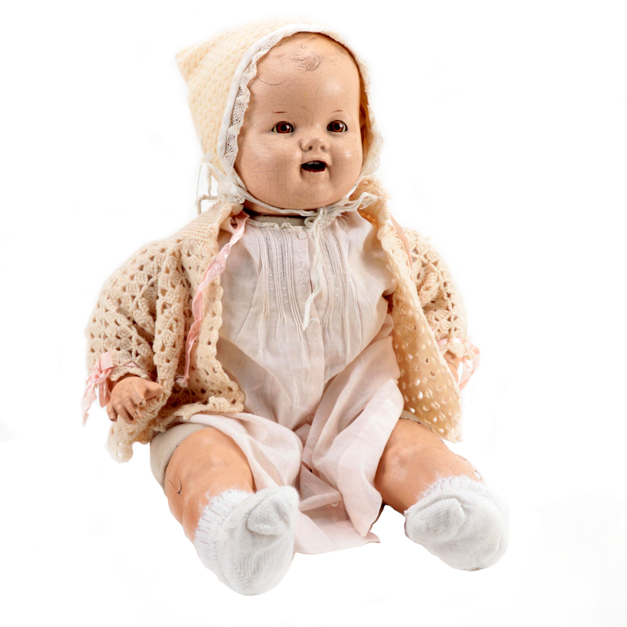 Arranbee "Dream Baby" Composition and Cloth Doll, 1930s - 1940s