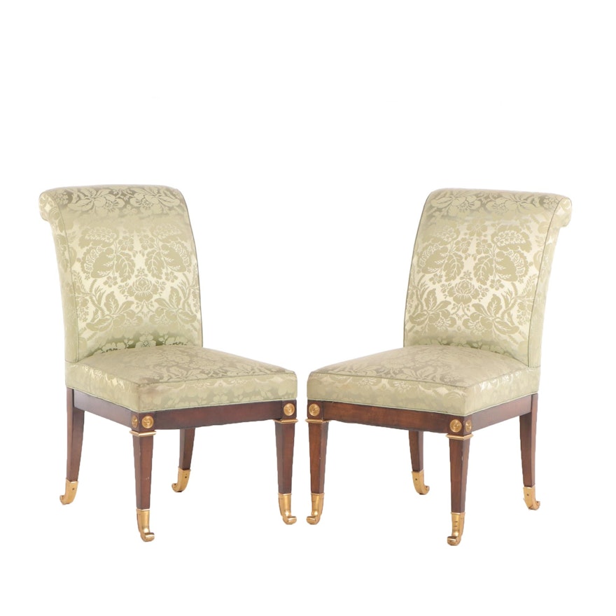 Ritz-Carlton New York, Pair of Neoclassical Side Chairs