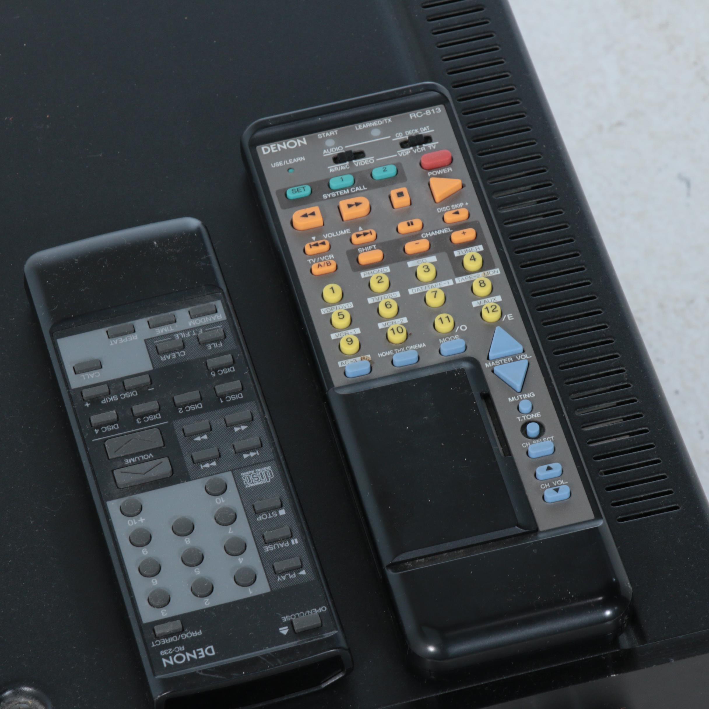 Denon AVR-5600 Receiver and DCM-560 CD Changer