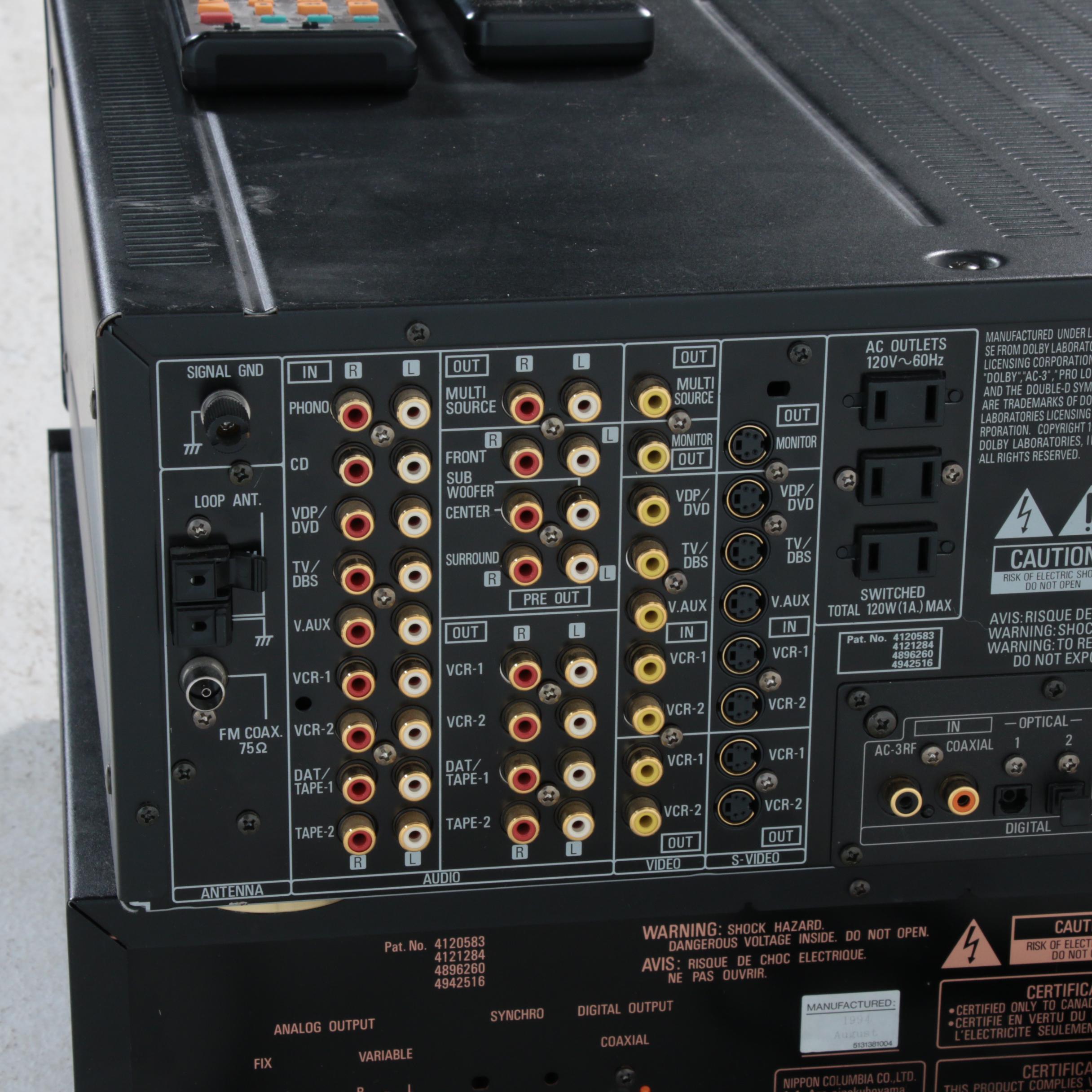 Denon AVR-5600 Receiver and DCM-560 CD Changer