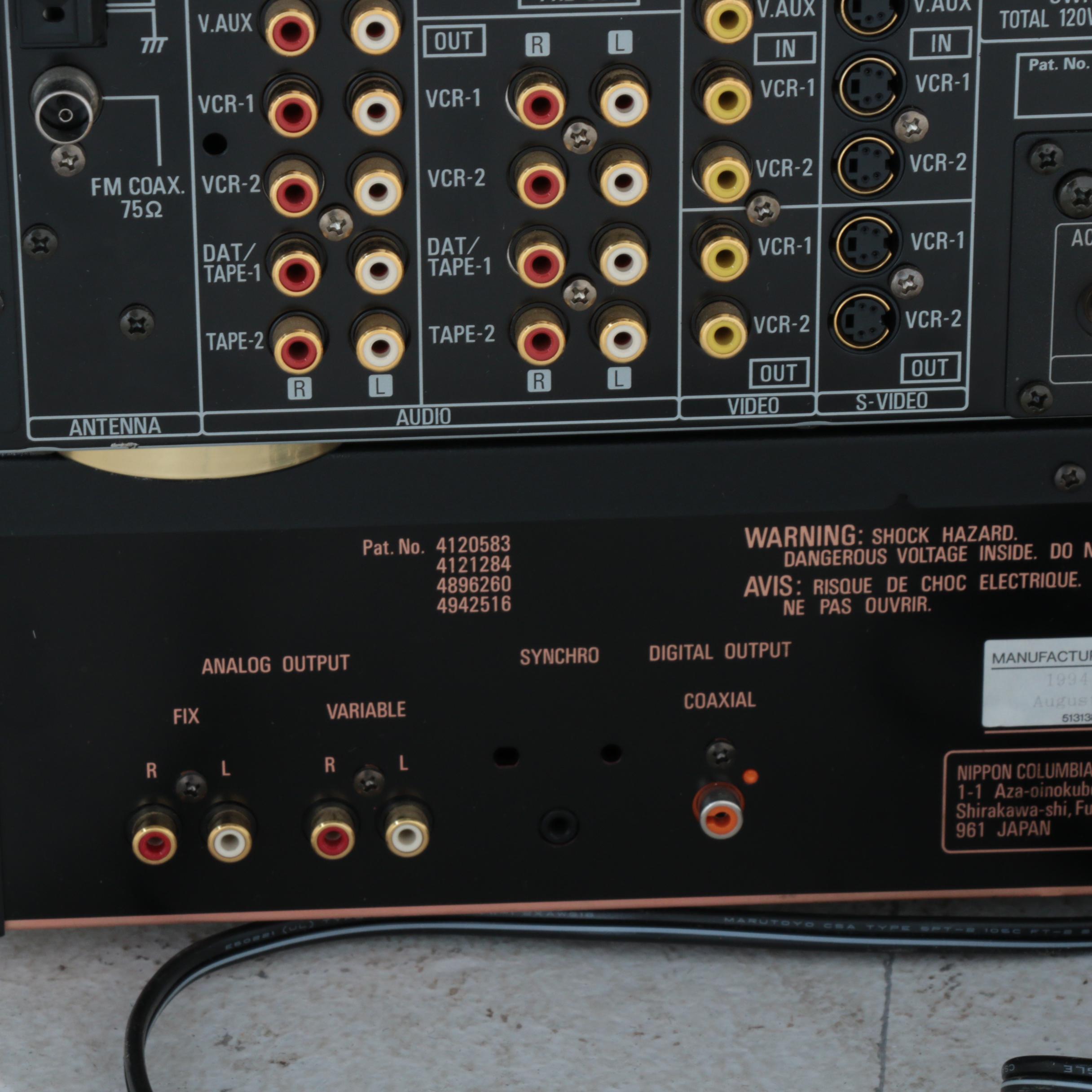 Denon AVR-5600 Receiver and DCM-560 CD Changer