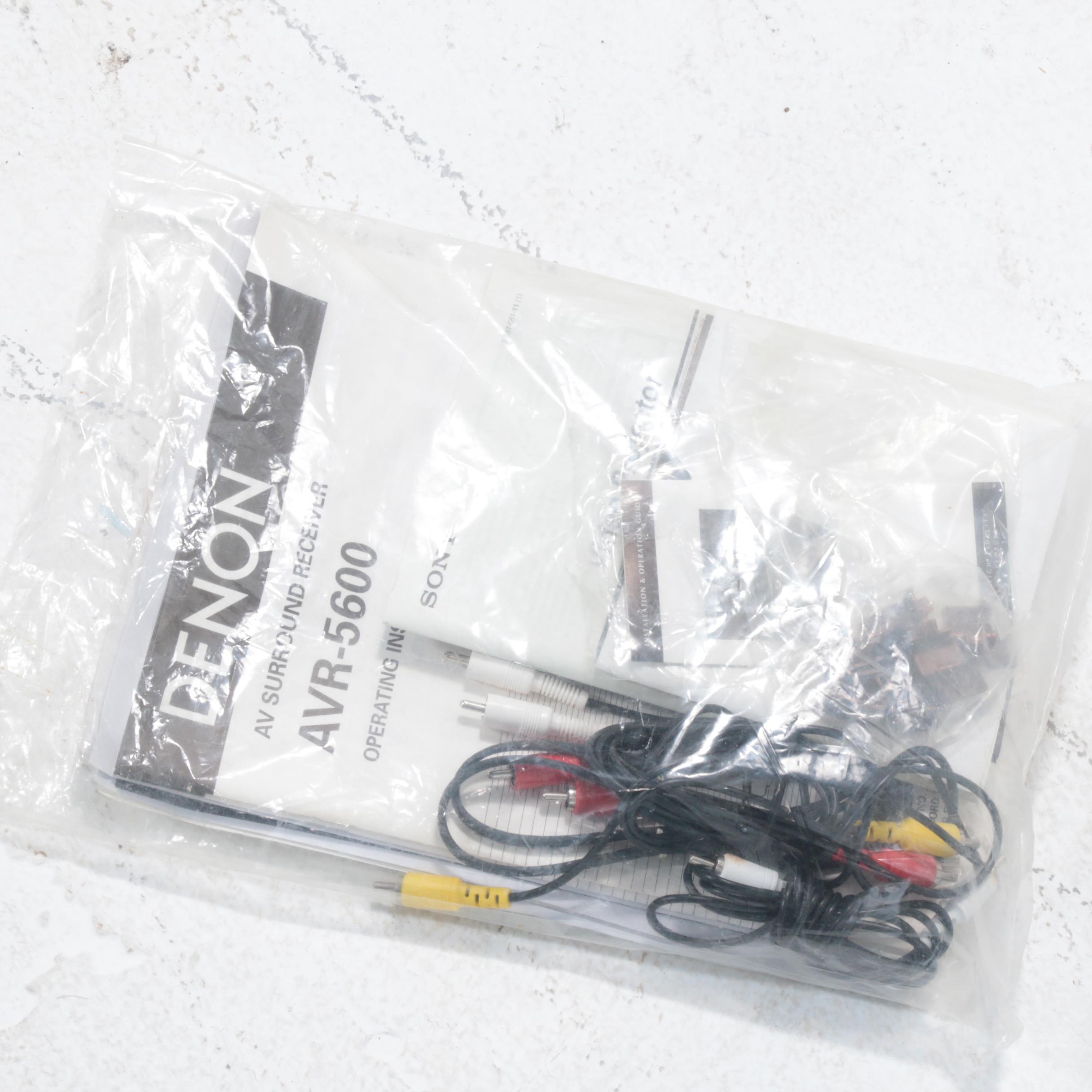 Denon AVR-5600 Receiver and DCM-560 CD Changer