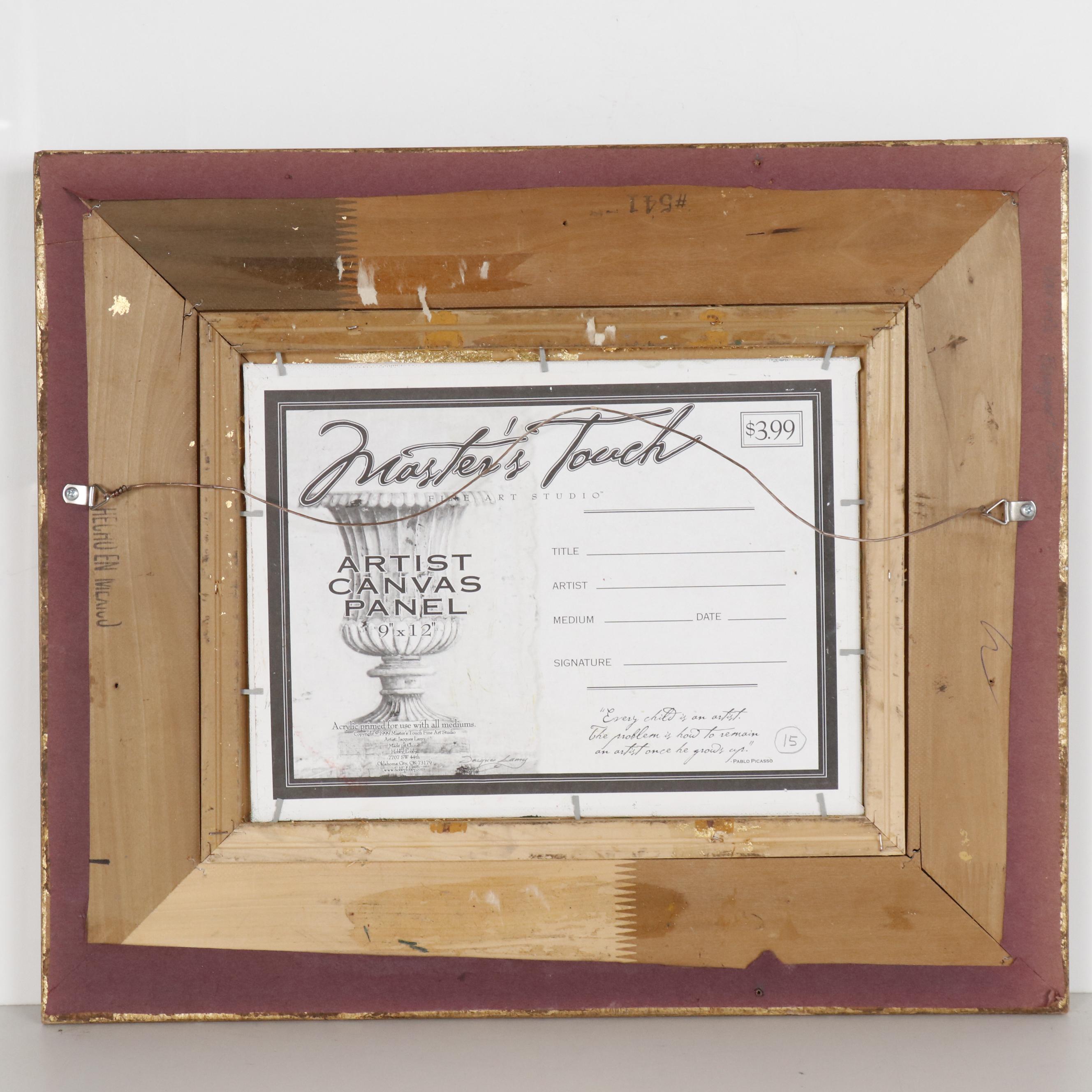 Gary Hartenhoff Oil Painting of a Farm Landscape