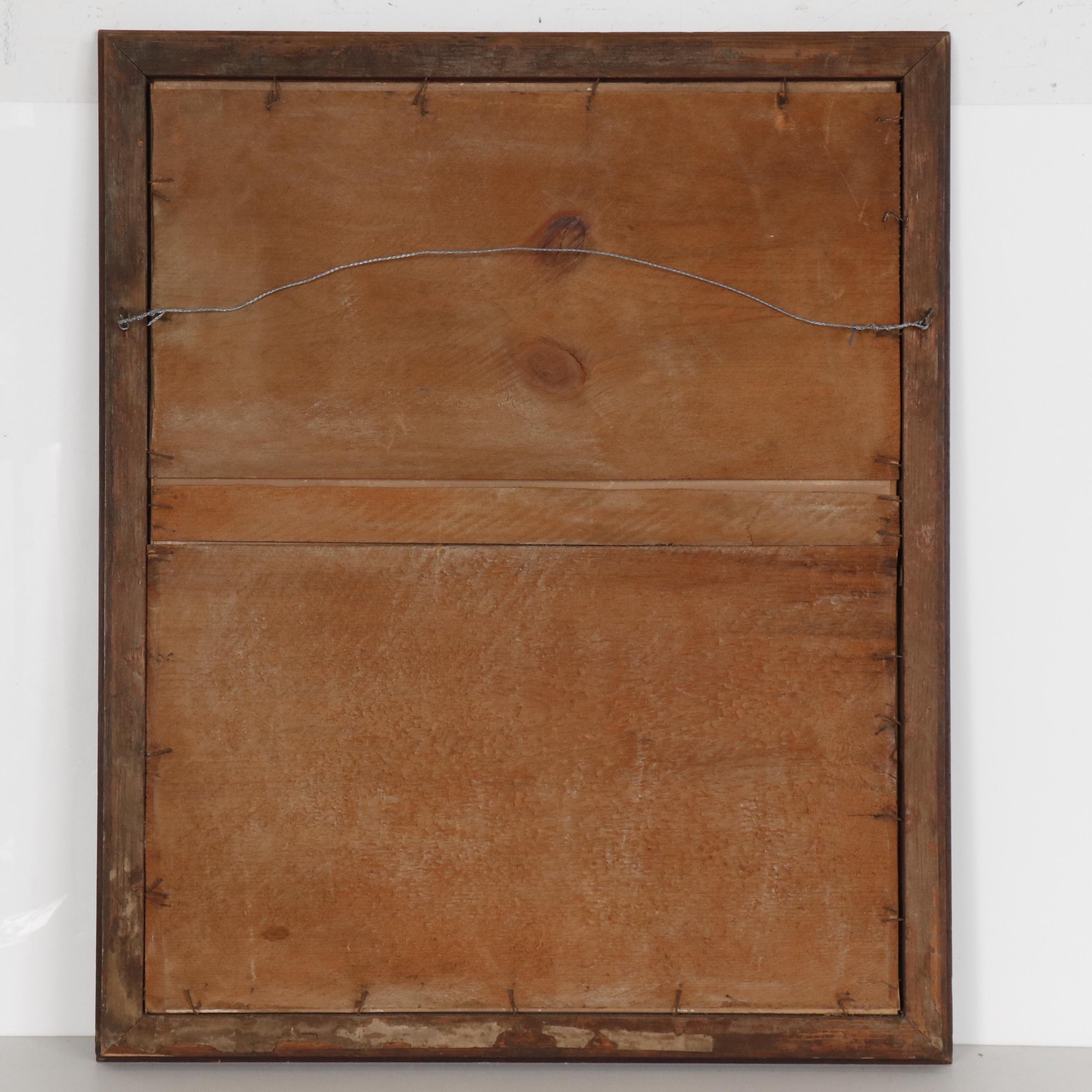 Camille Fonce Etching of Waterscape, Early 20th Century