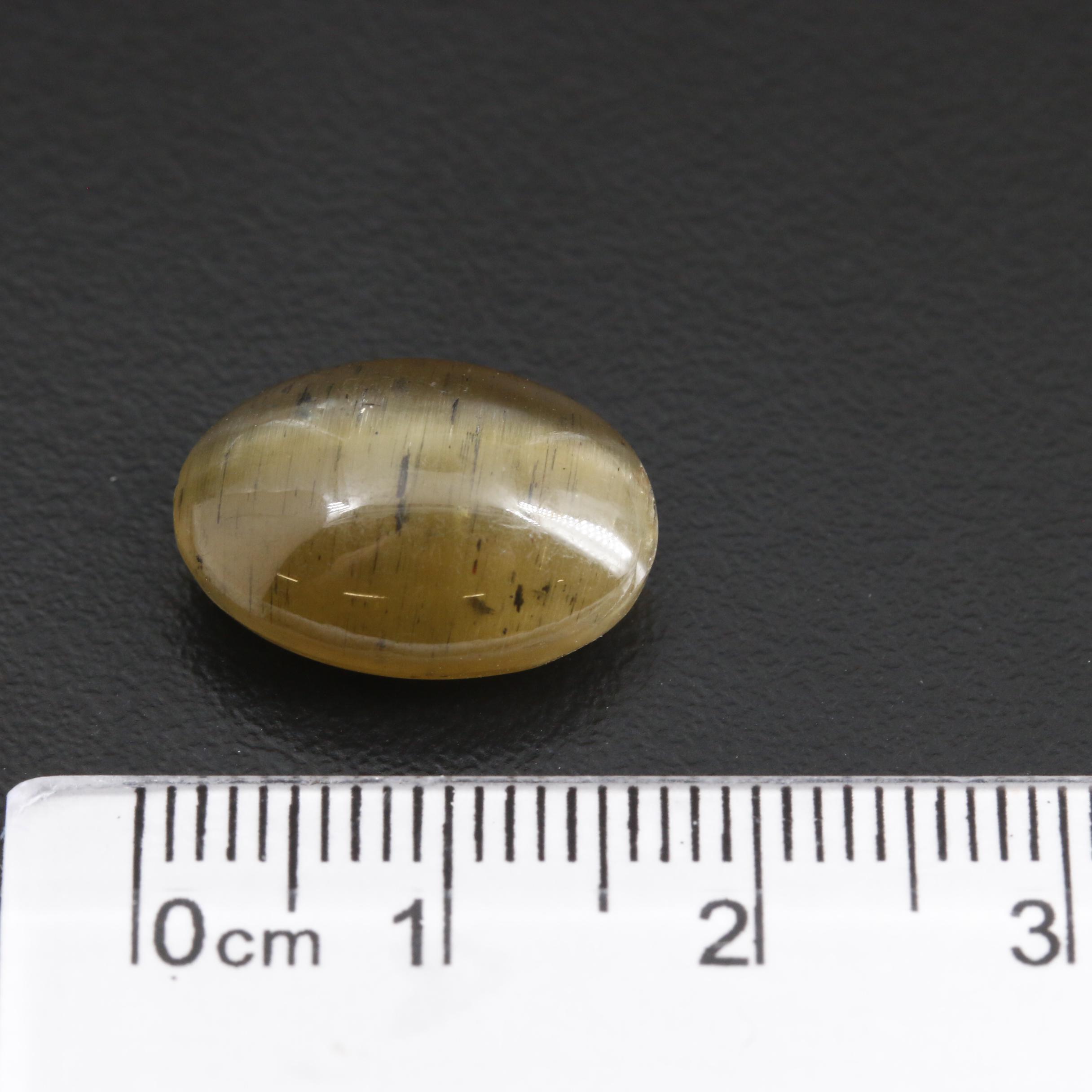 Loose 10.58 CT Cat's Eye Apatite