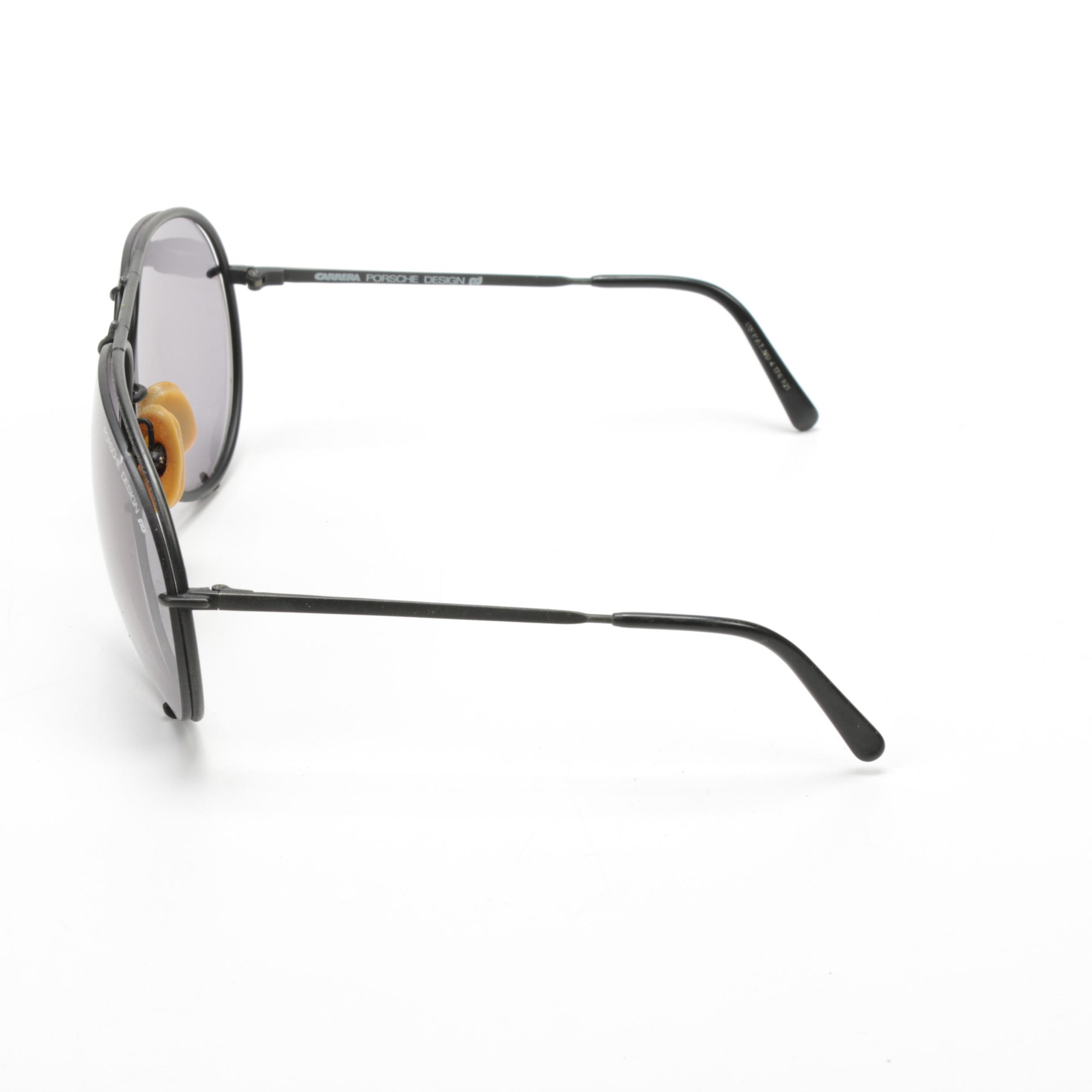 Porsche Design by Carrera Aviator Sunglasses with Replacement Lenses and Case