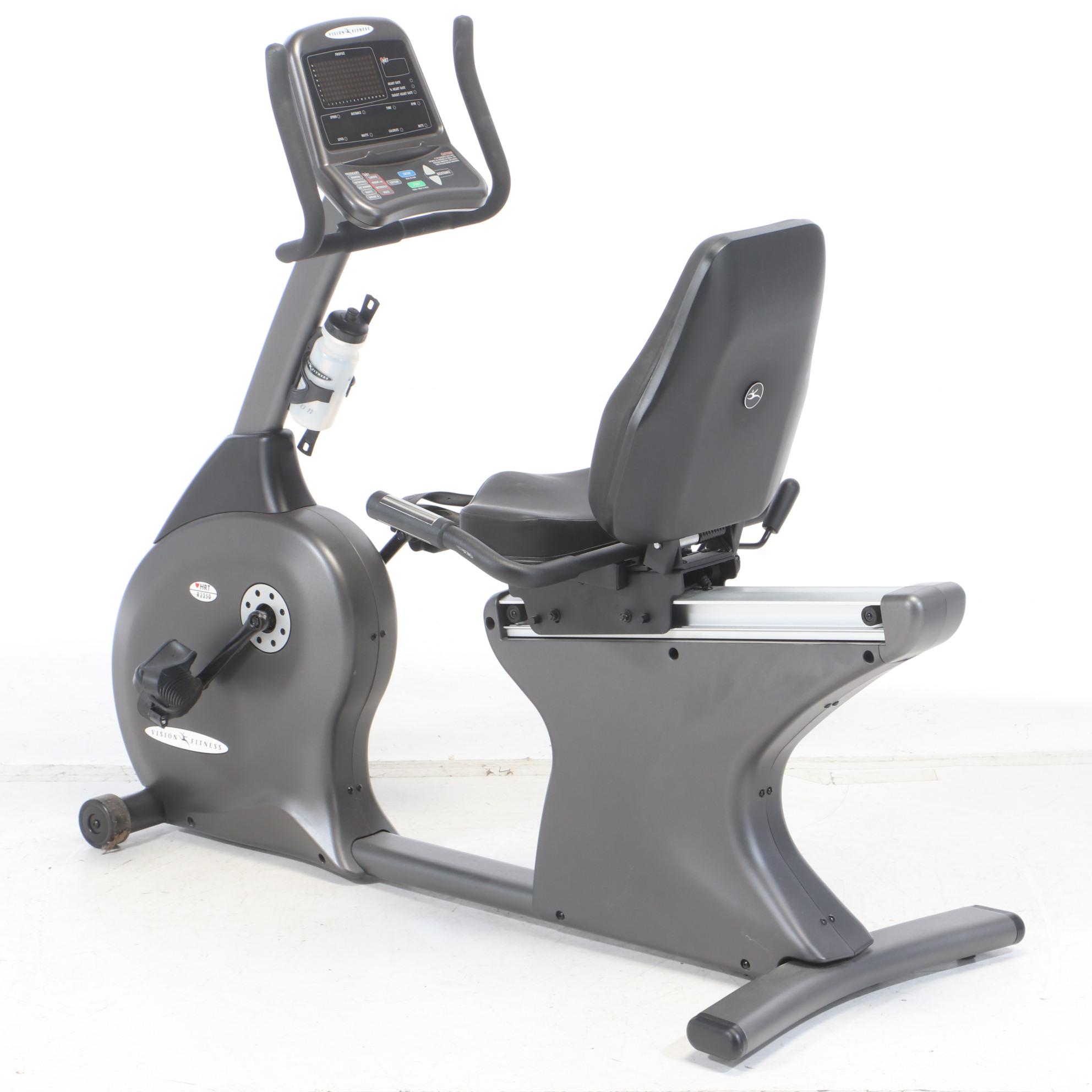 Vision Fitness HRT 2250 Recumbent Bike