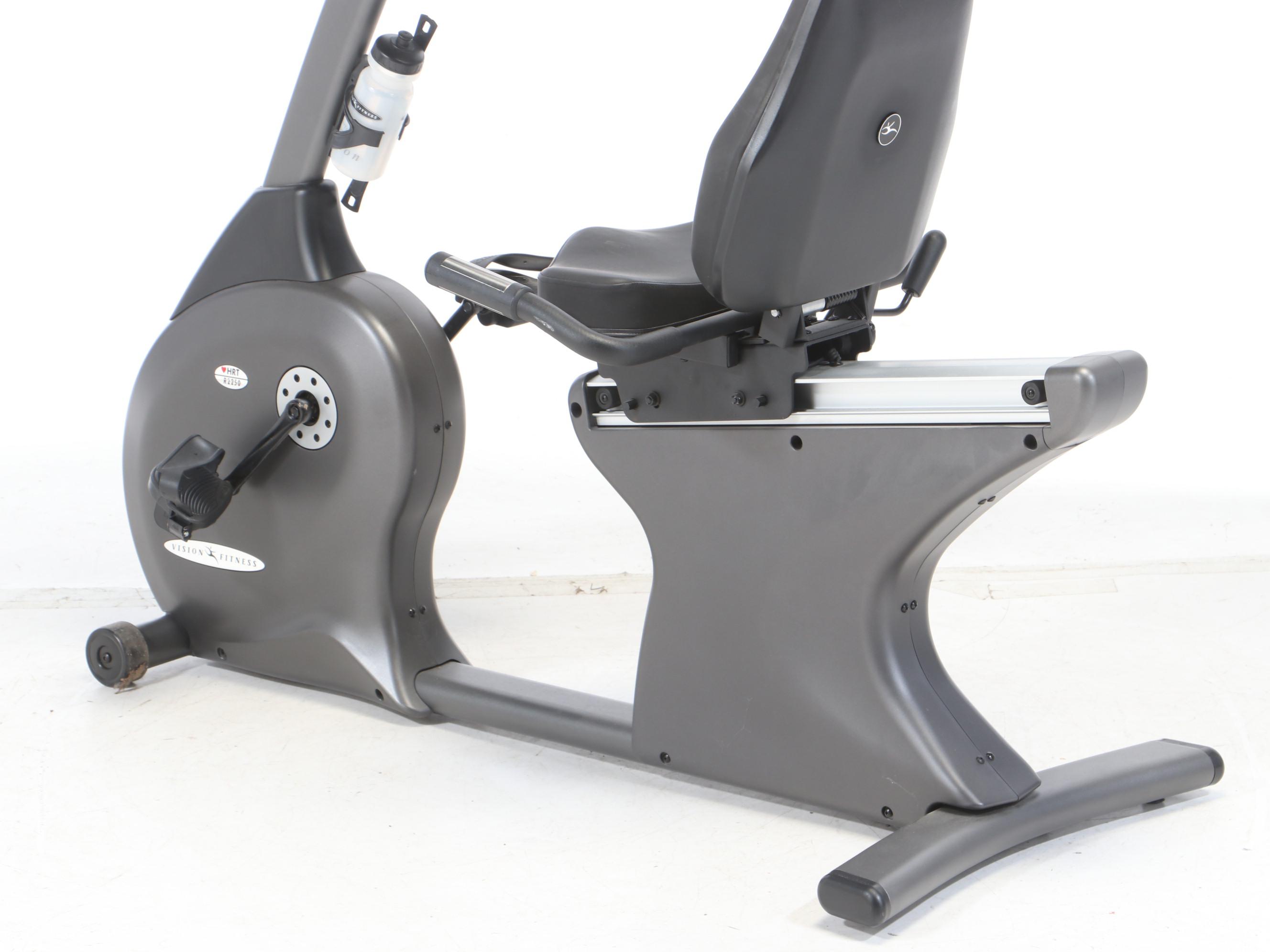 Vision Fitness HRT 2250 Recumbent Bike