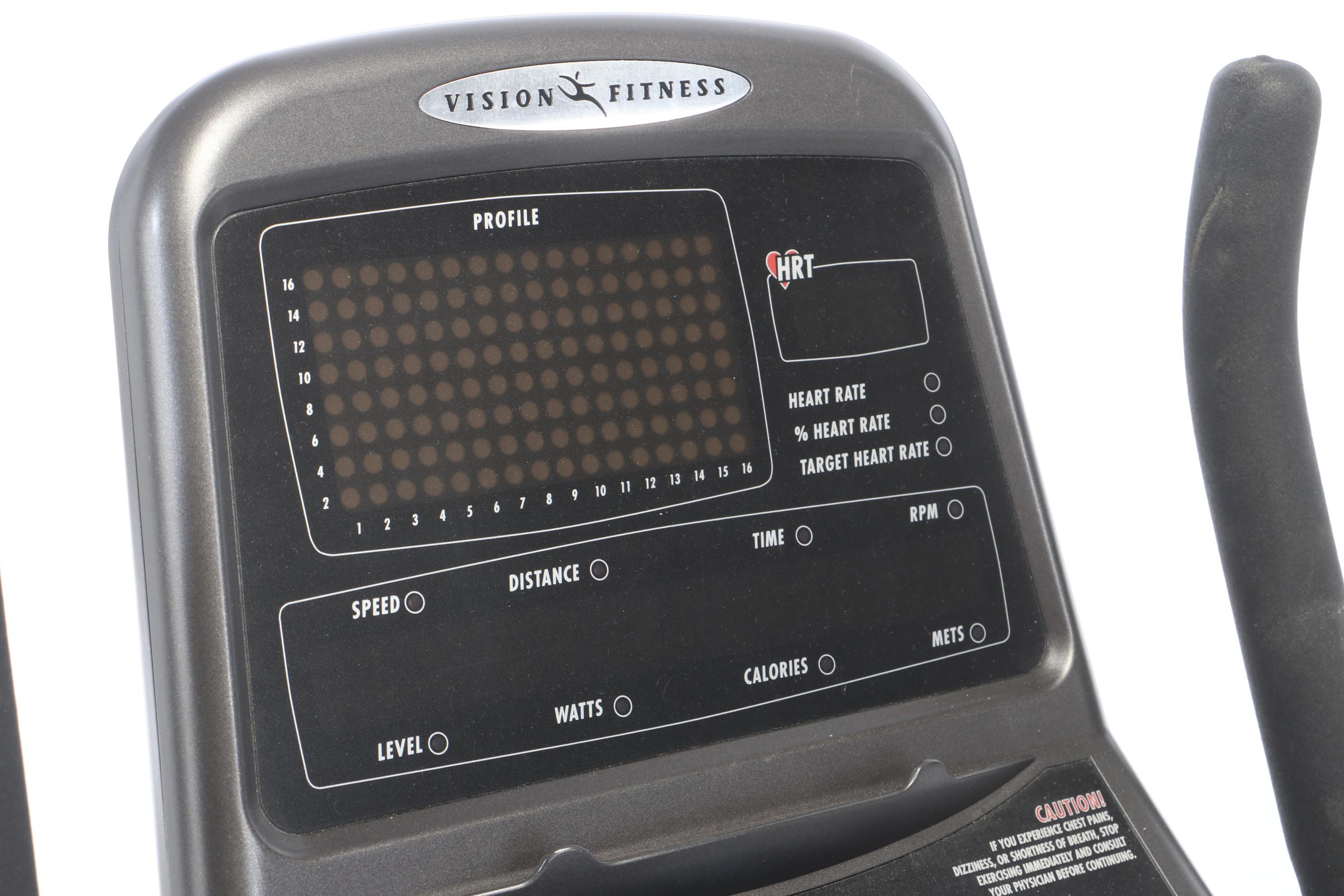 Vision Fitness HRT 2250 Recumbent Bike