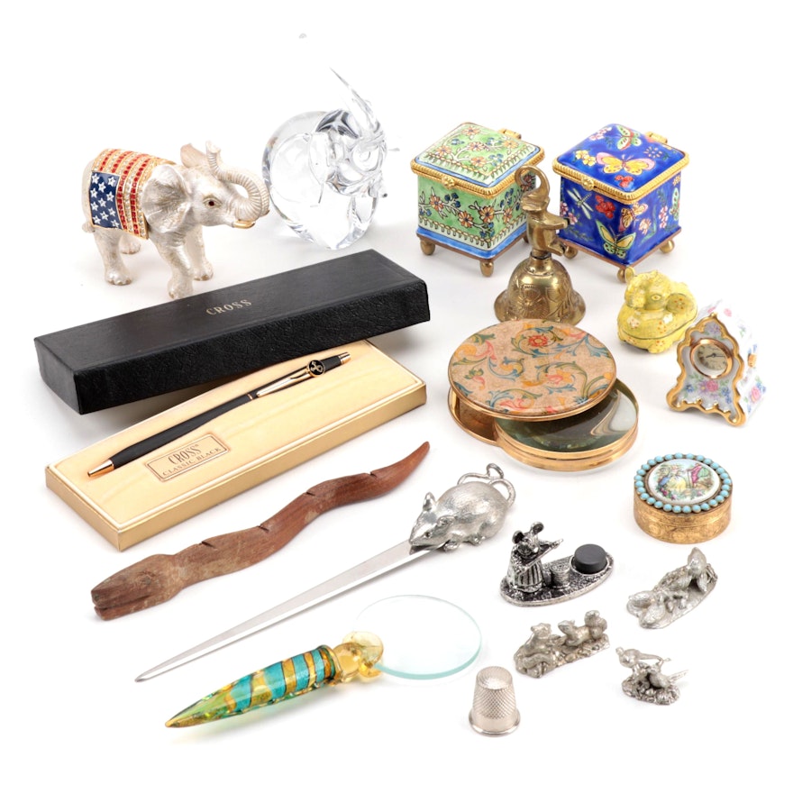 Trinket Boxes, Figurines, Desk Accessories, and More