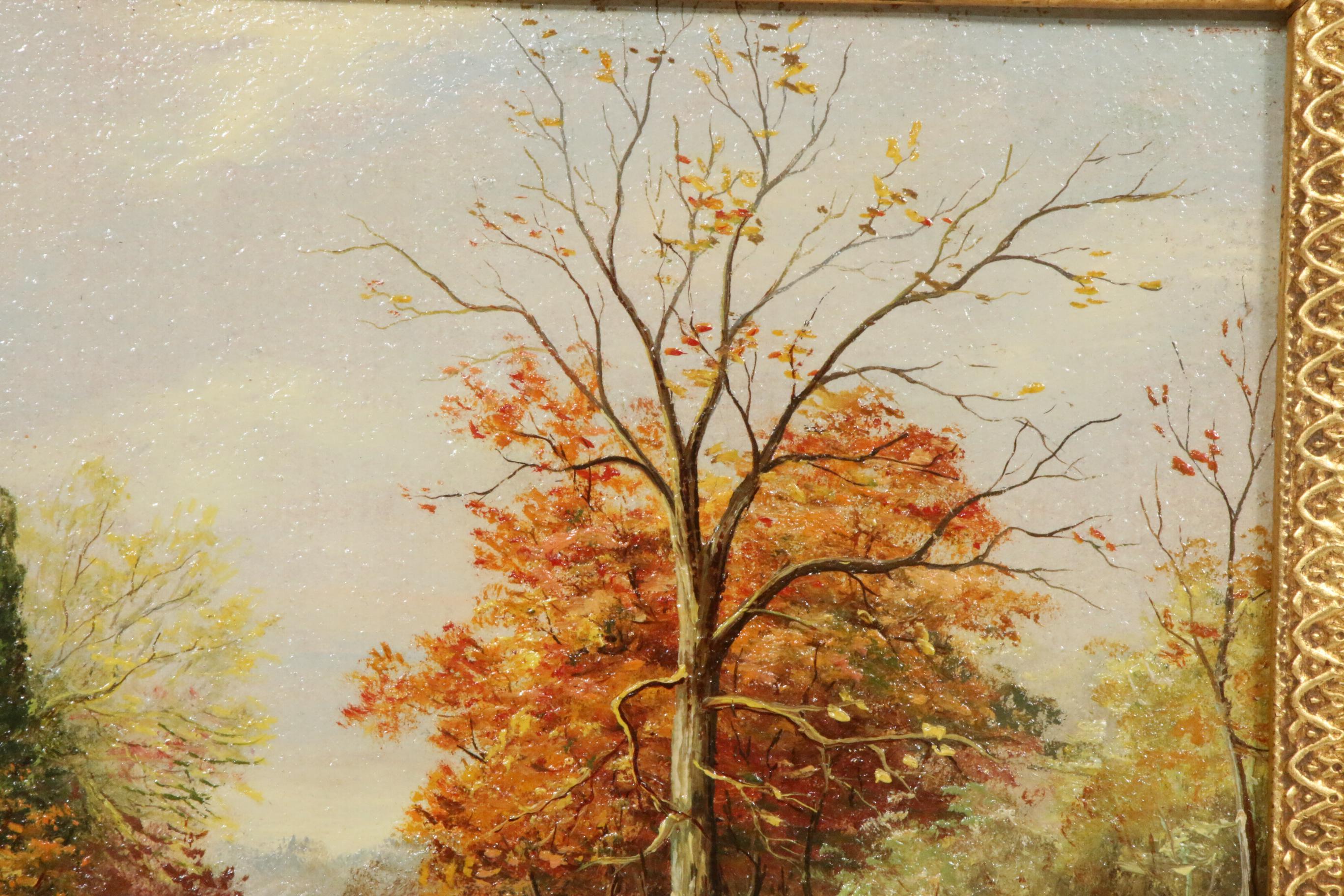 Geraldine Darwood Fall Landscape Oil Painting