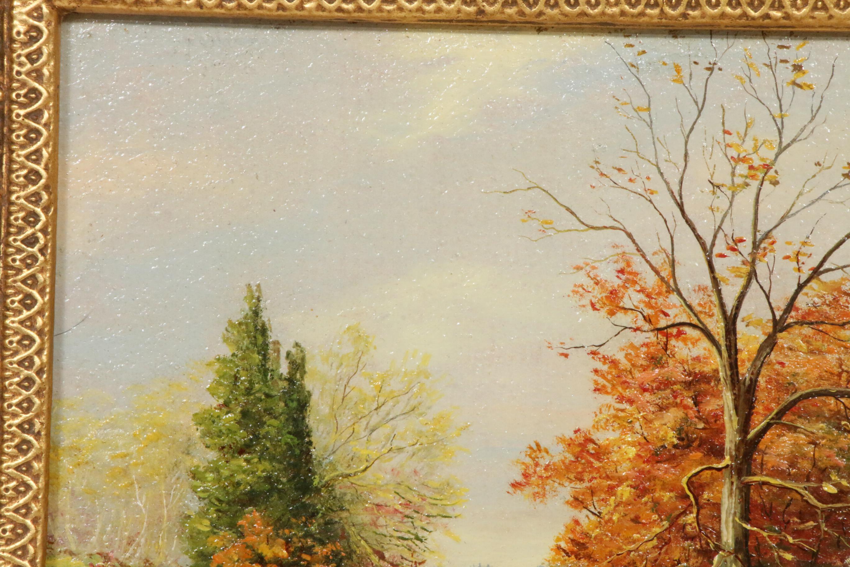 Geraldine Darwood Fall Landscape Oil Painting