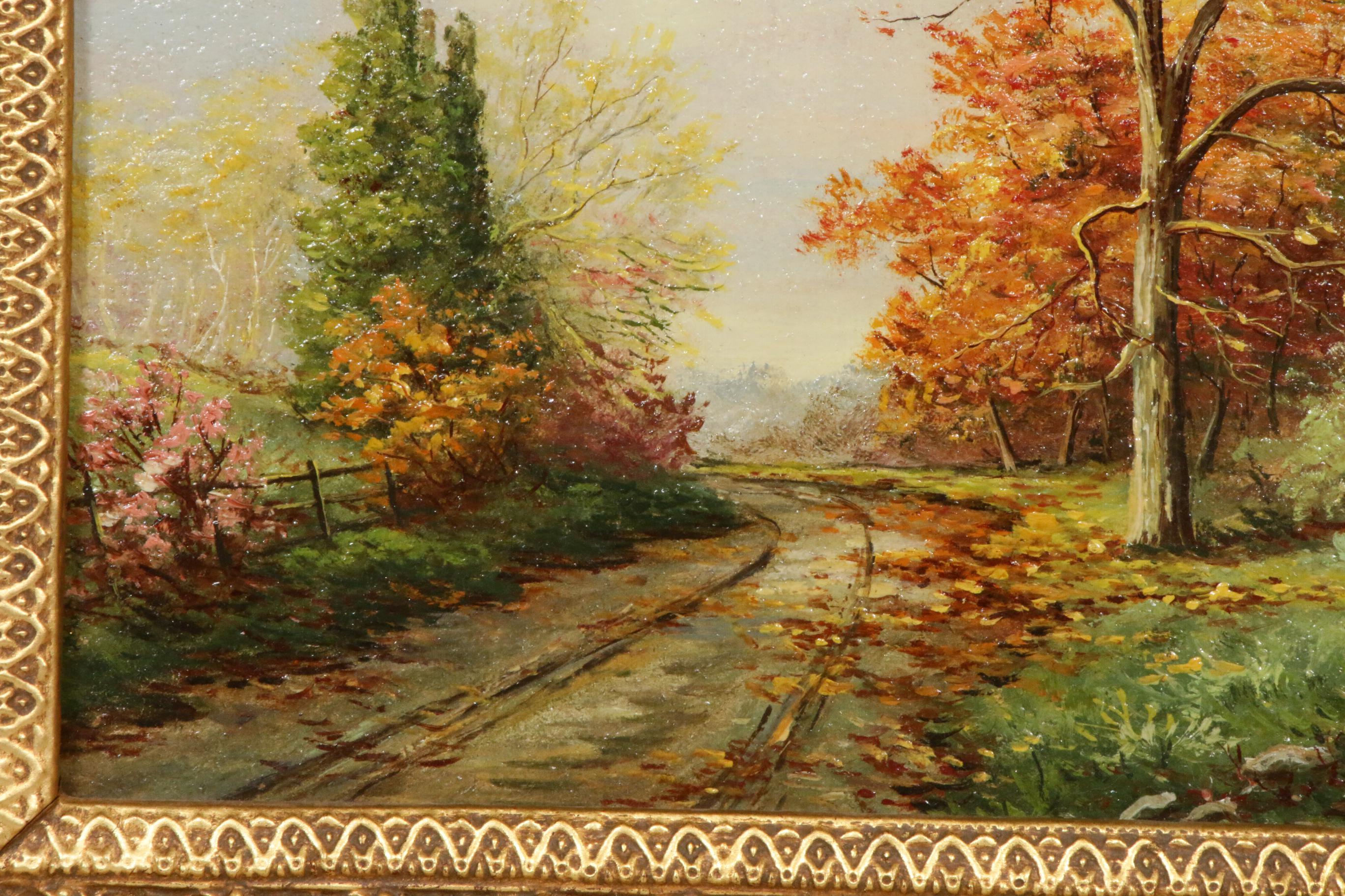 Geraldine Darwood Fall Landscape Oil Painting