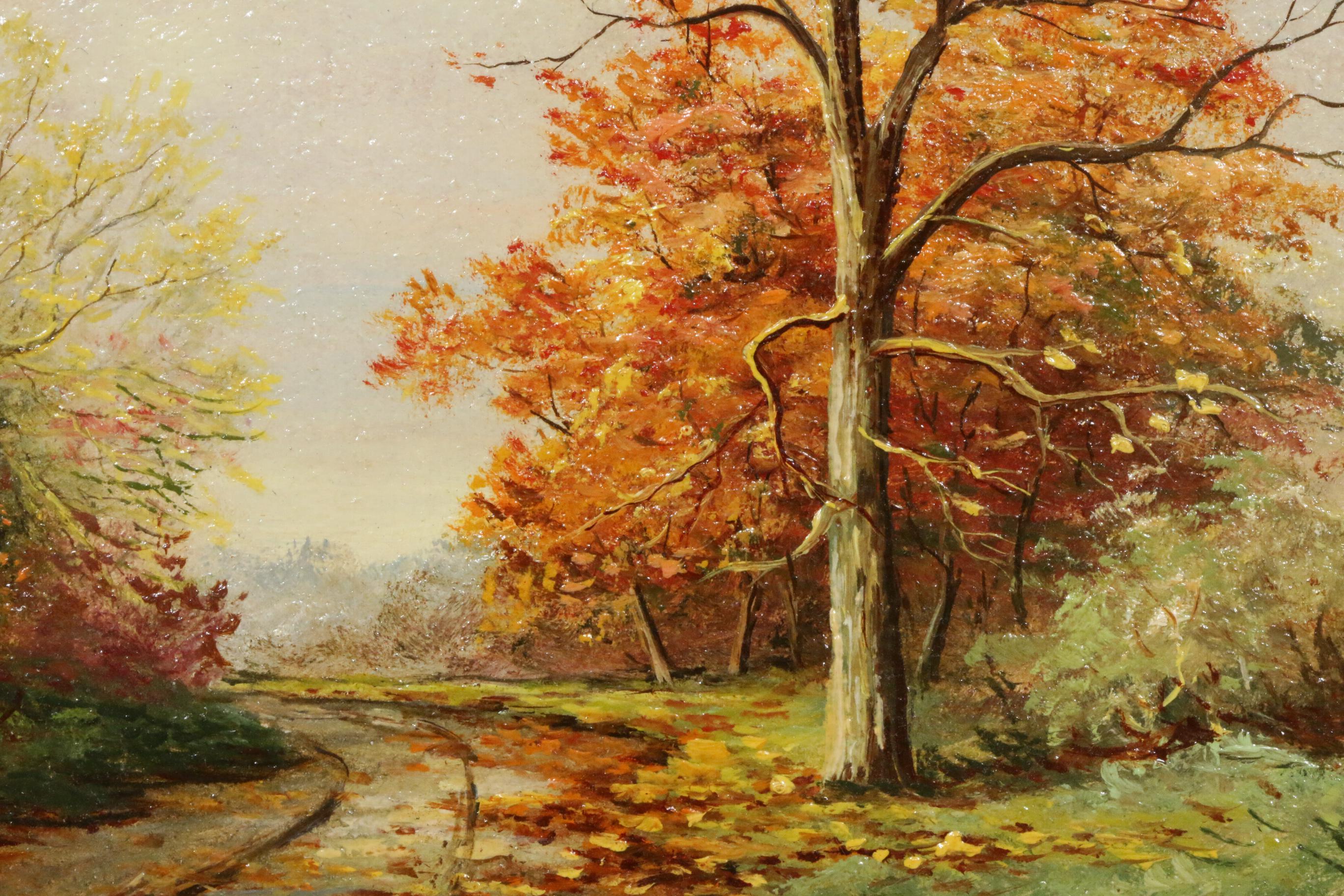Geraldine Darwood Fall Landscape Oil Painting