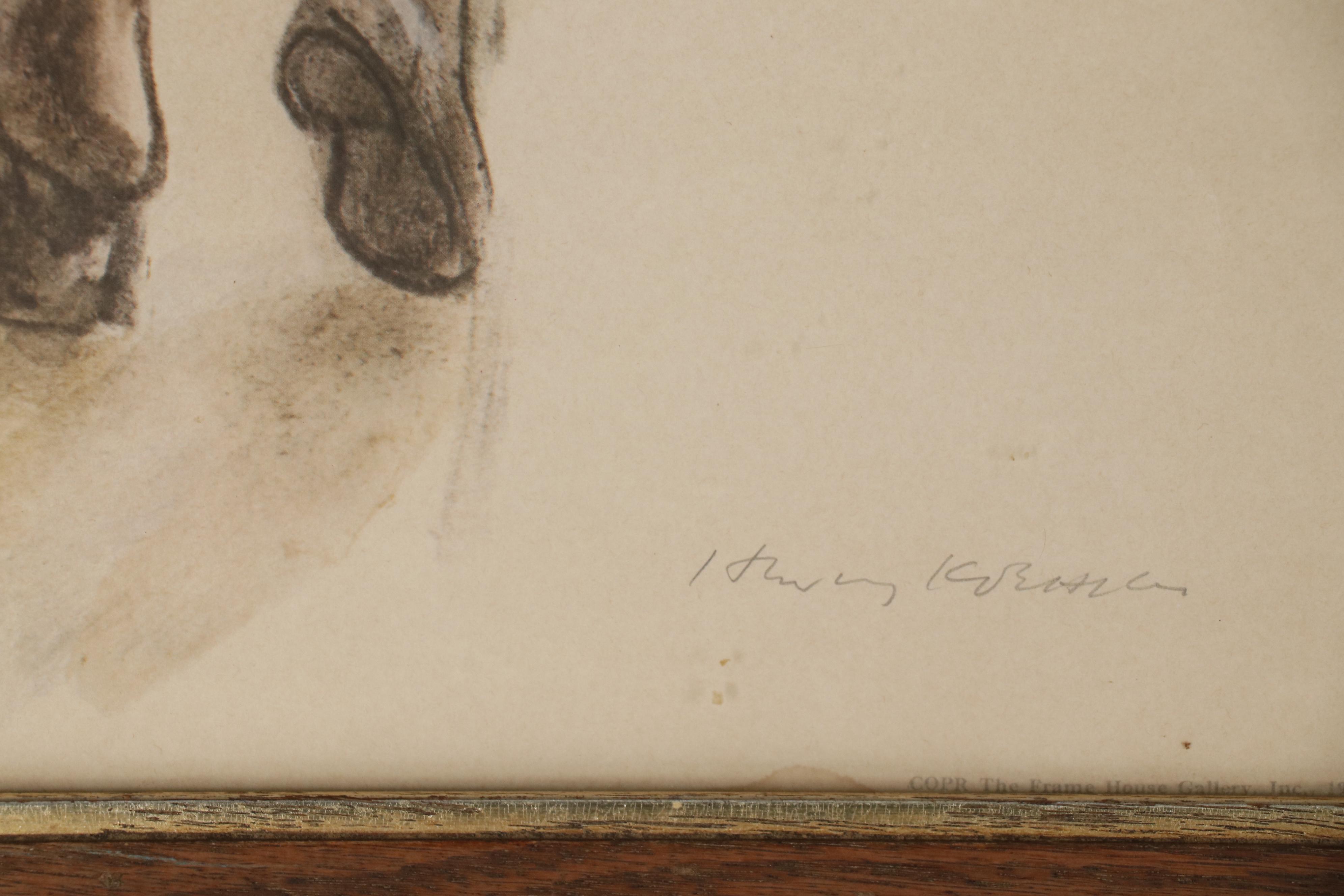 Henry Koehler Equestrian Themed Lithographs