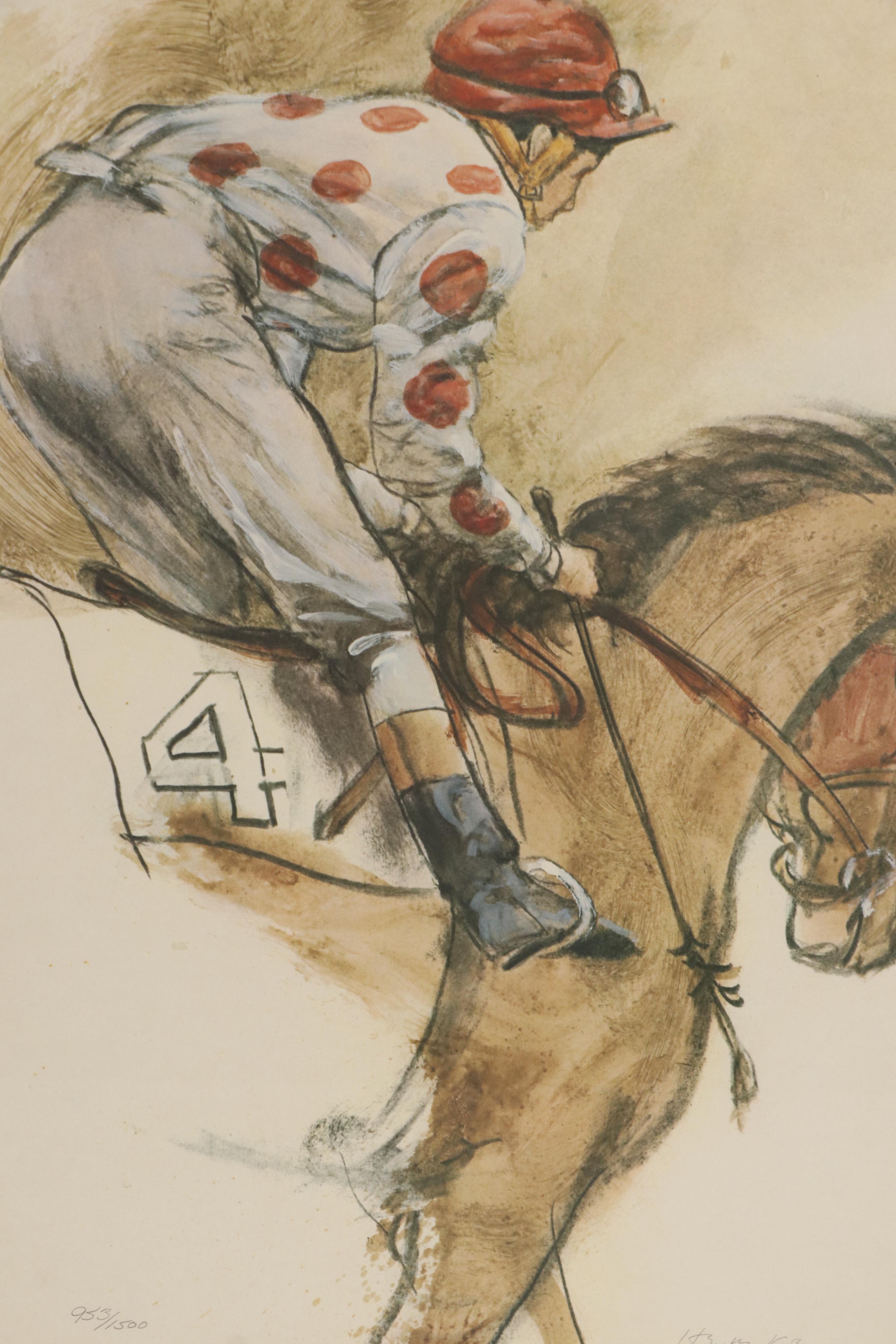 Henry Koehler Equestrian Themed Lithographs