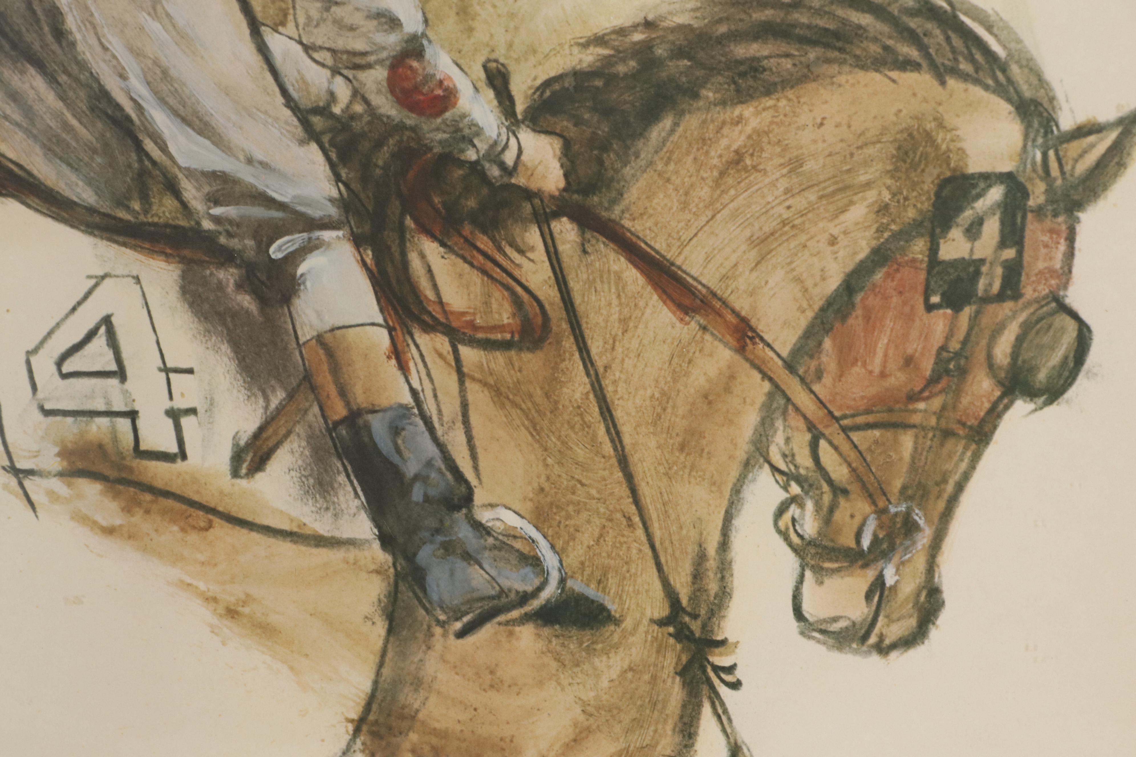 Henry Koehler Equestrian Themed Lithographs