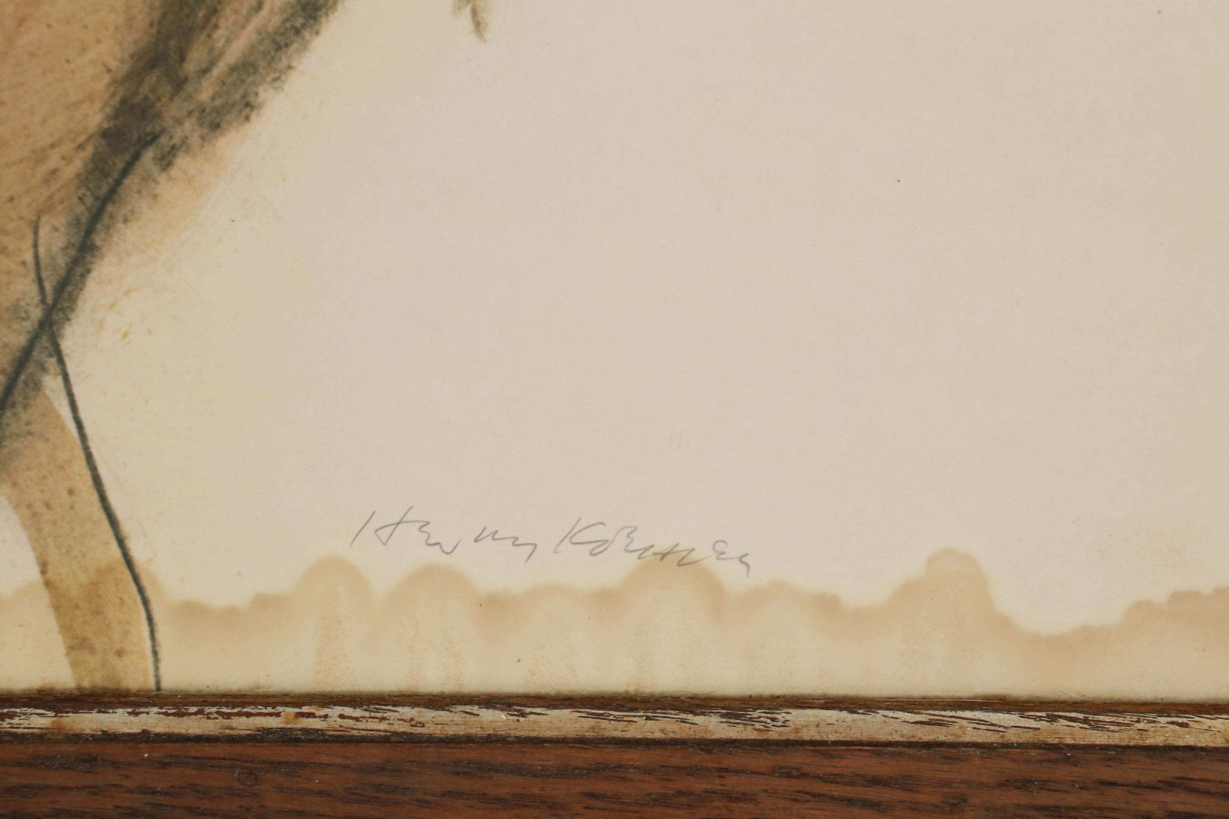 Henry Koehler Equestrian Themed Lithographs