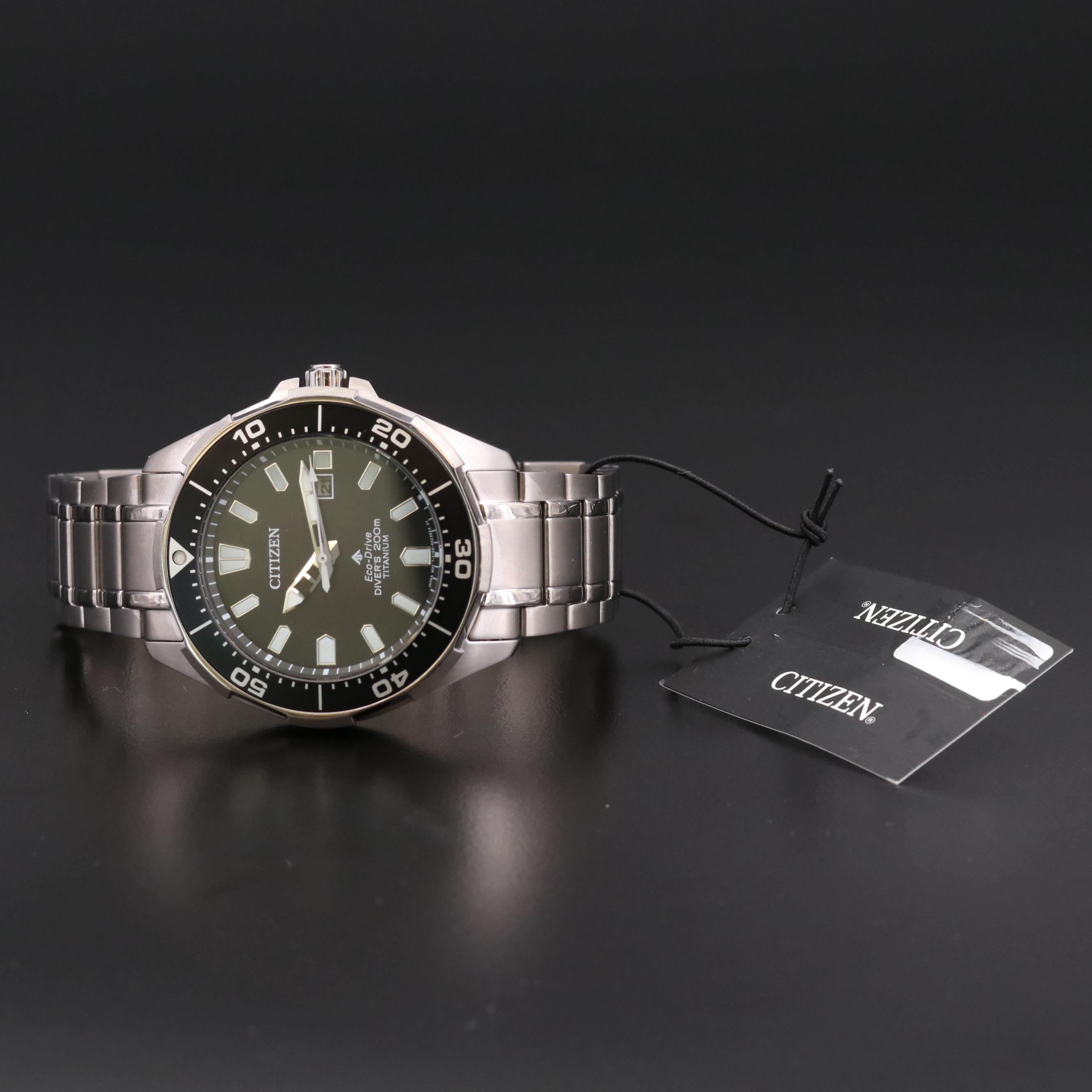 Citizen Eco-Drive Promaster Diver Titanium Watch