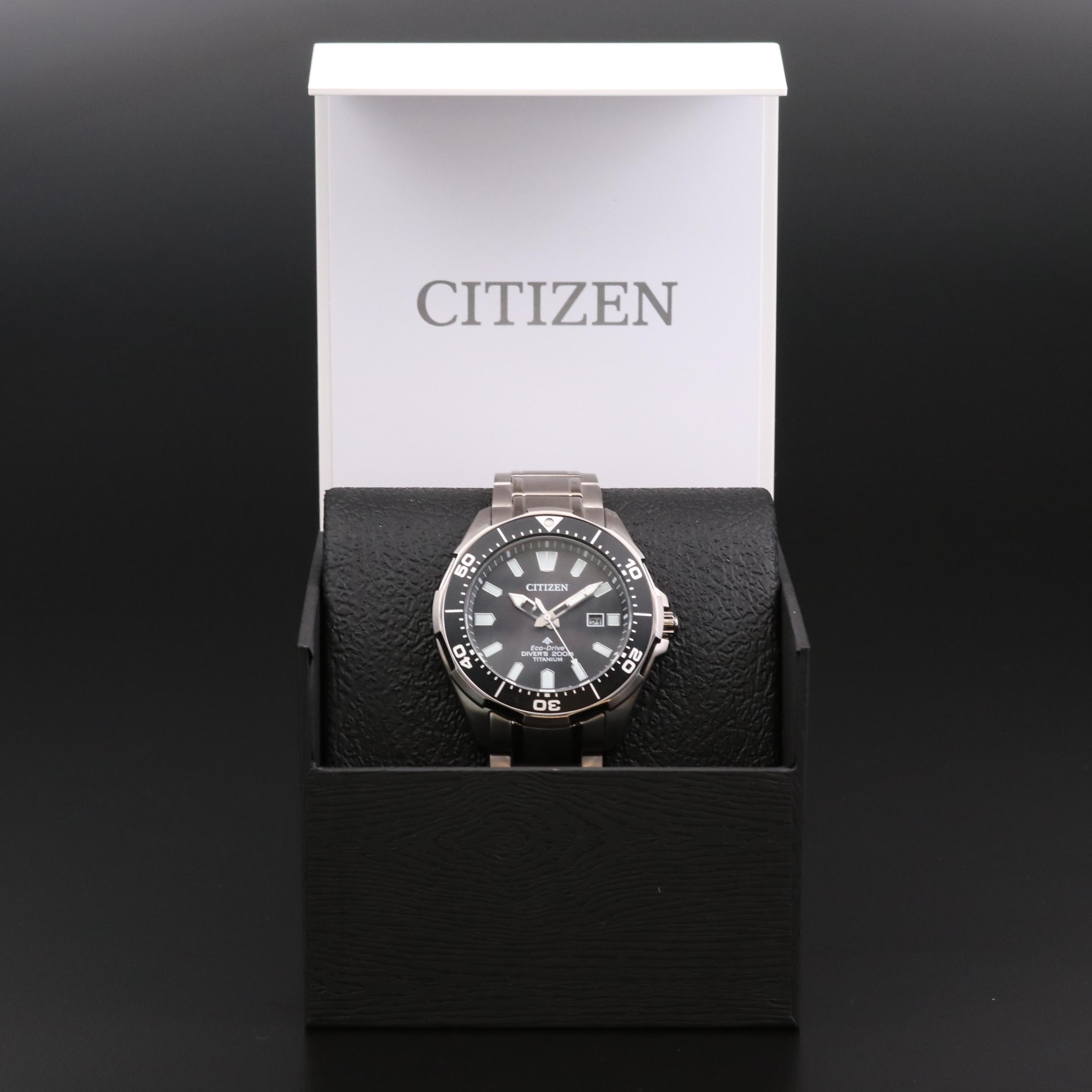 Citizen Eco-Drive Promaster Diver Titanium Watch